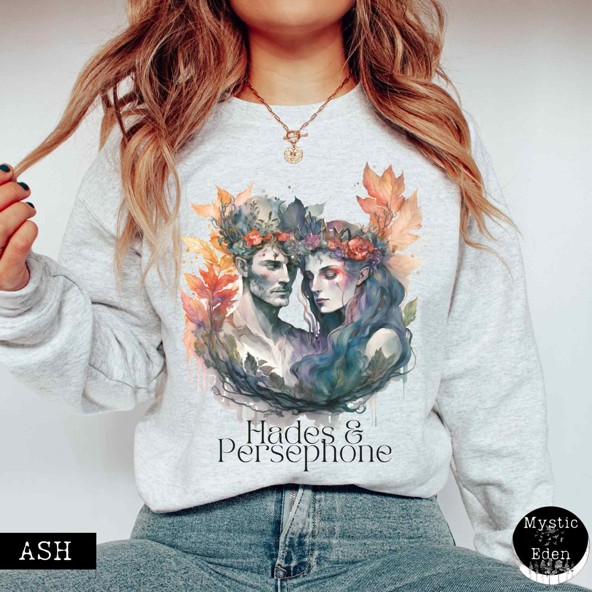 Sweatshirt Hades & Persephone Greek Mythology sweatshirt The Mystic Eden