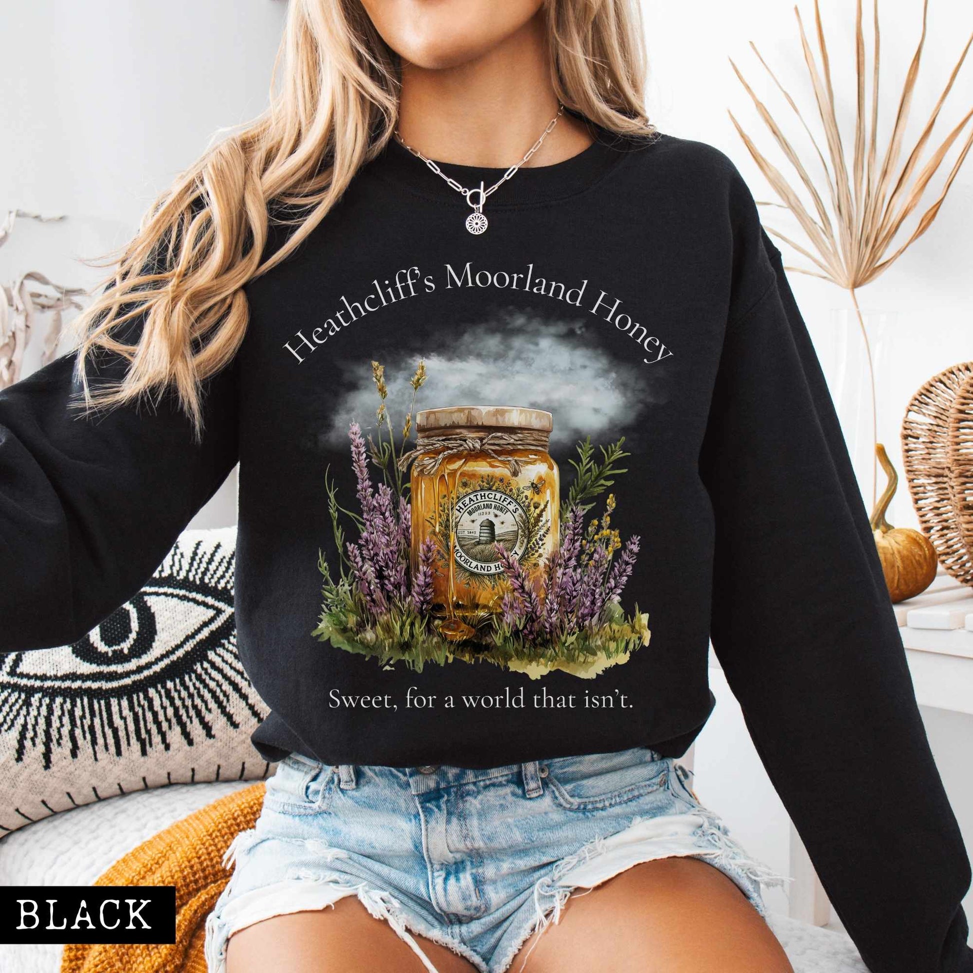 Sweatshirt Heathcliff's Moorland Honey Sweatshirt The Mystic Eden