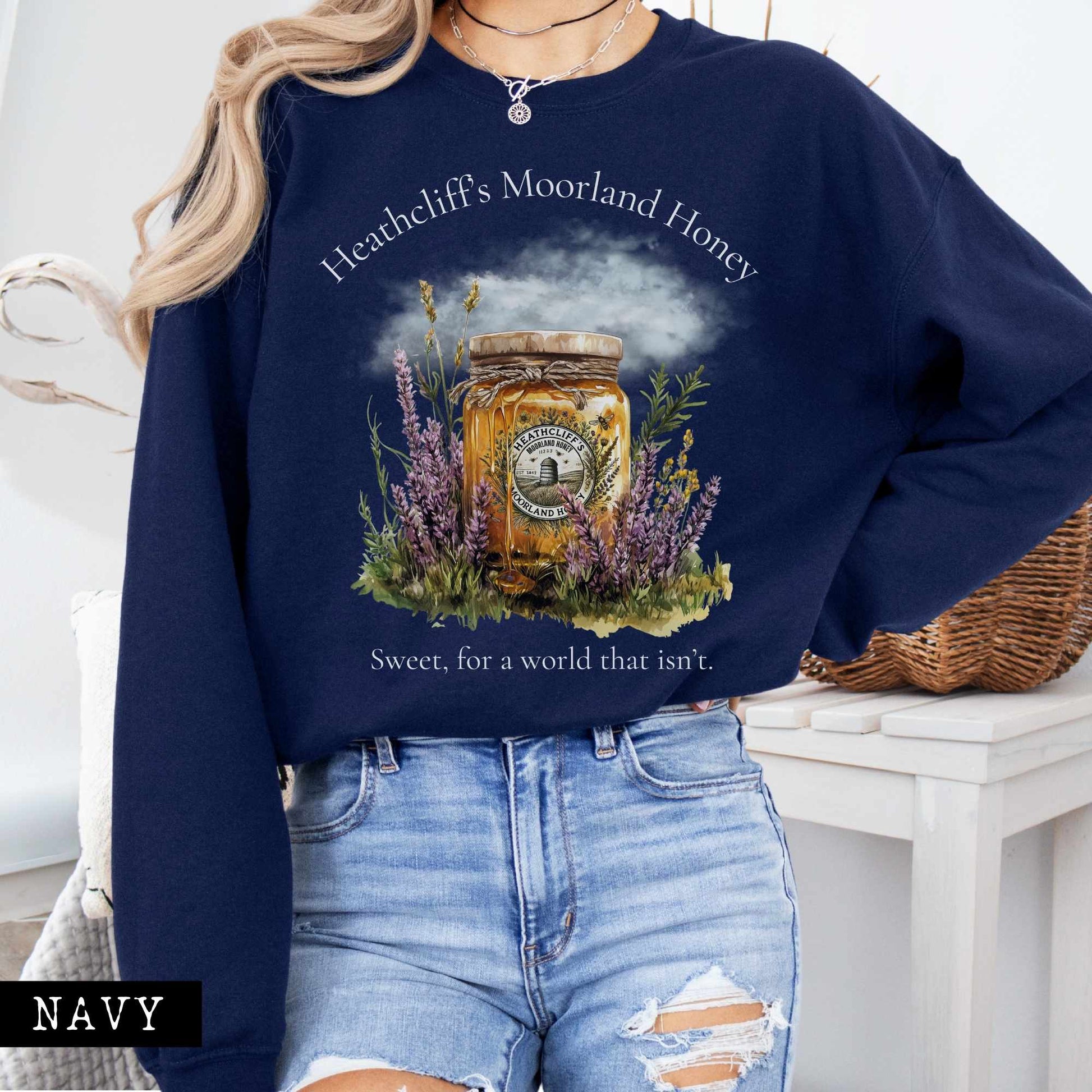 Sweatshirt Heathcliff's Moorland Honey Sweatshirt The Mystic Eden