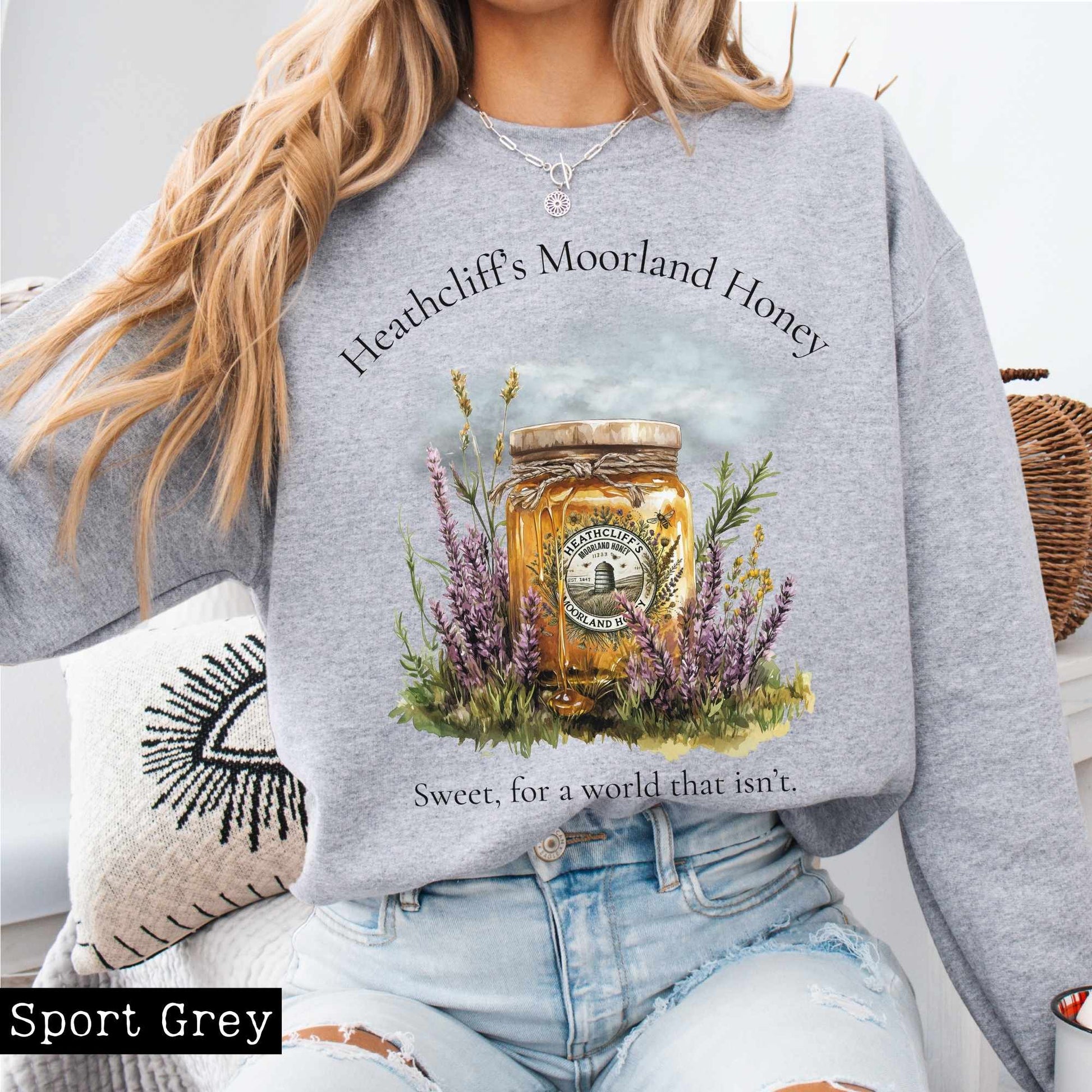 Sweatshirt Heathcliff's Moorland Honey Sweatshirt The Mystic Eden