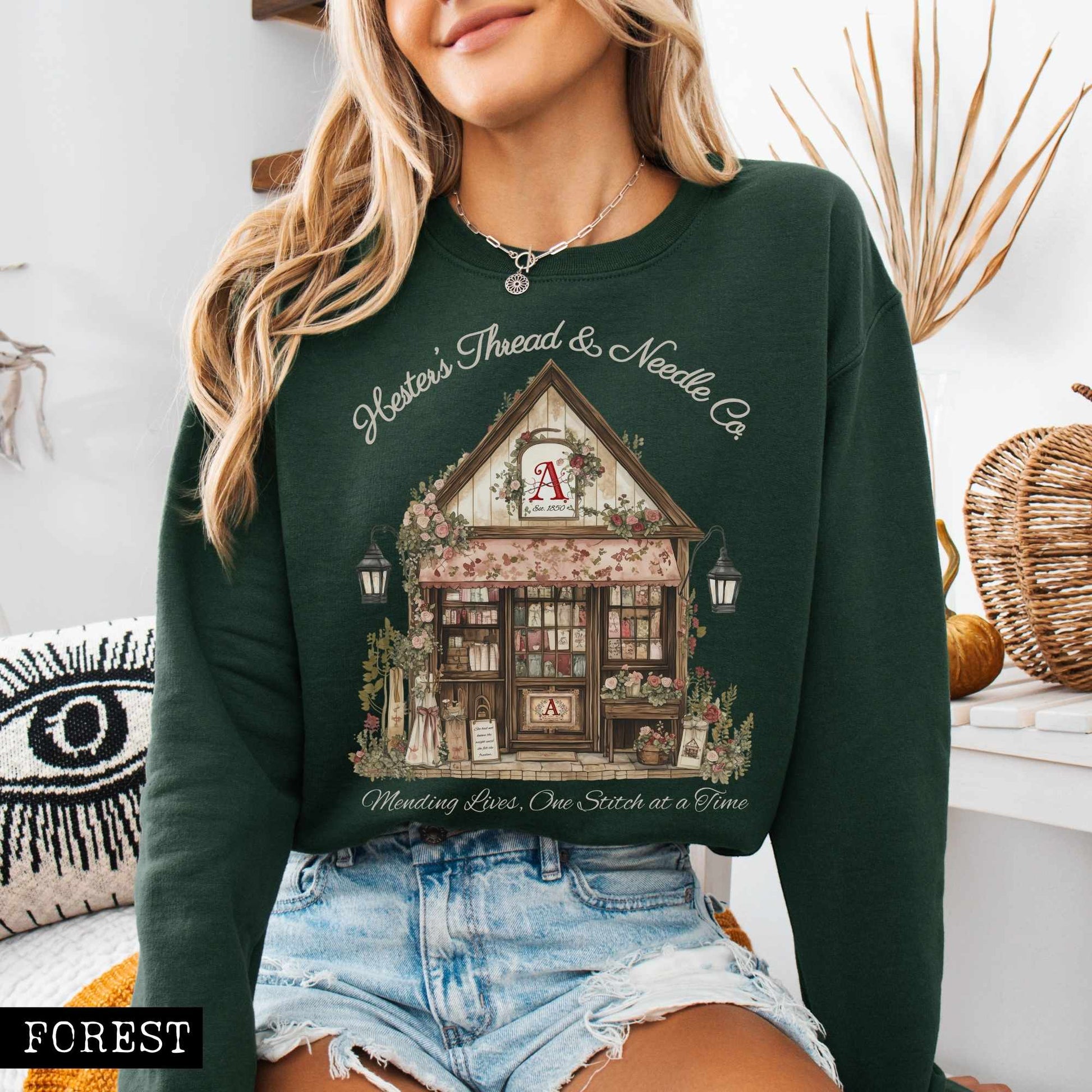 Sweatshirt Hester's Thread & Needle Co. Sweatshirt The Mystic Eden