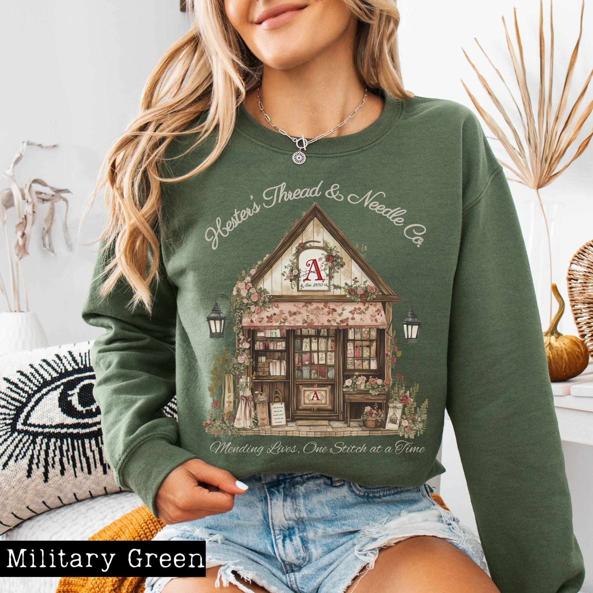 Sweatshirt Hester's Thread & Needle Co. Sweatshirt The Mystic Eden