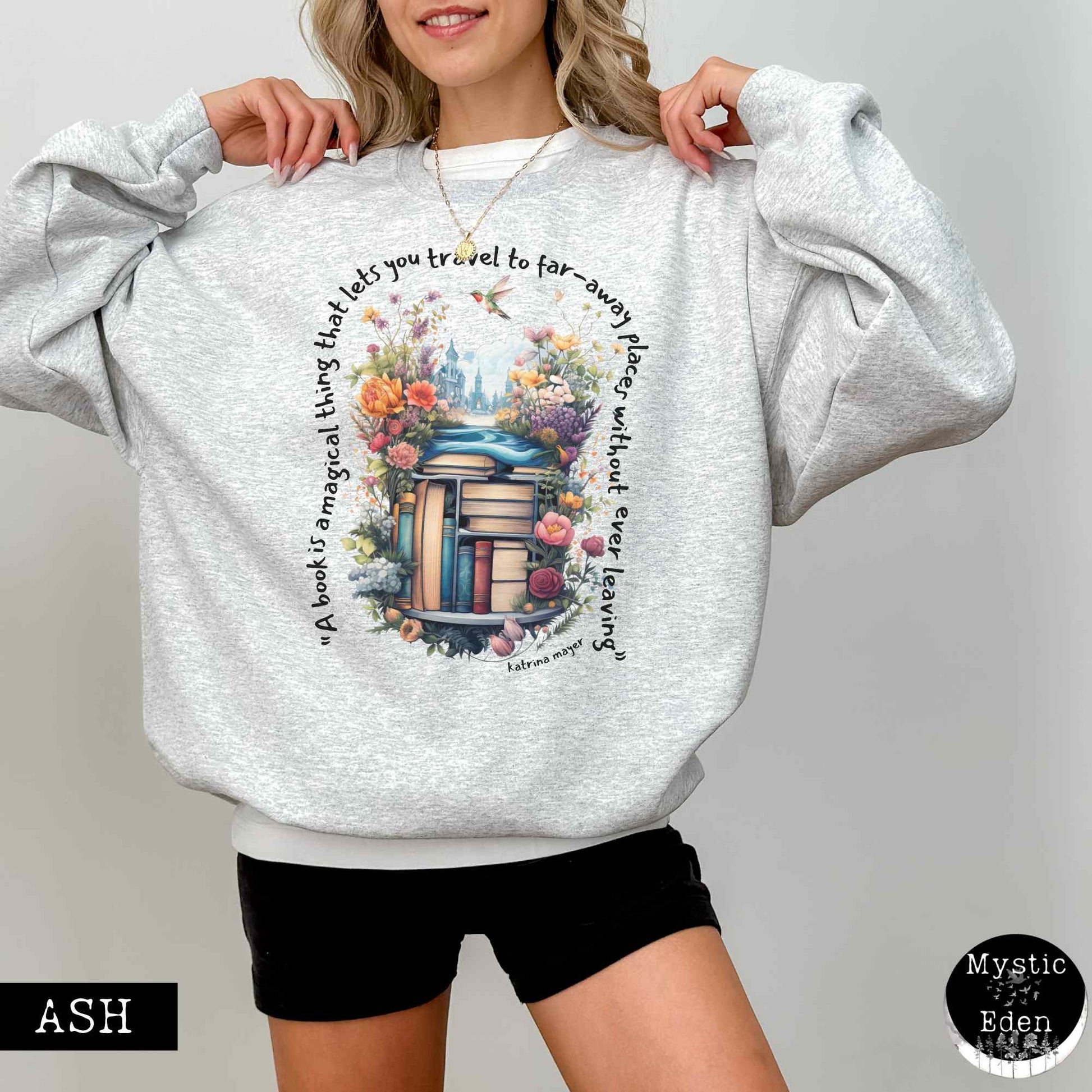 Sweatshirt Magical Book Sweatshirt The Mystic Eden