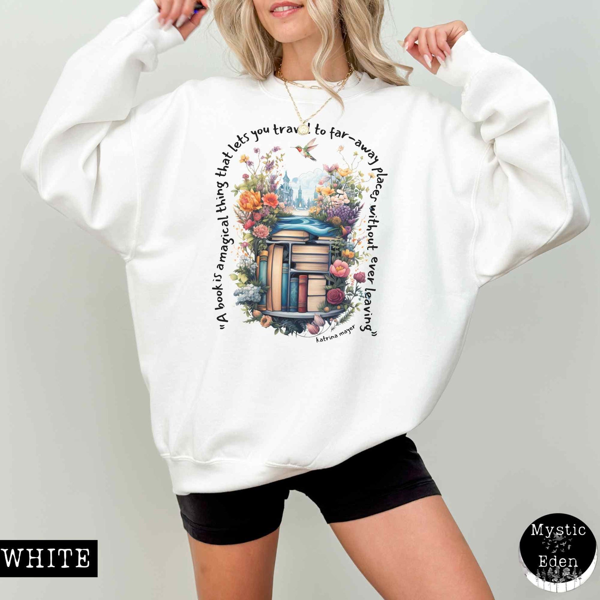 Sweatshirt Magical Book Sweatshirt The Mystic Eden