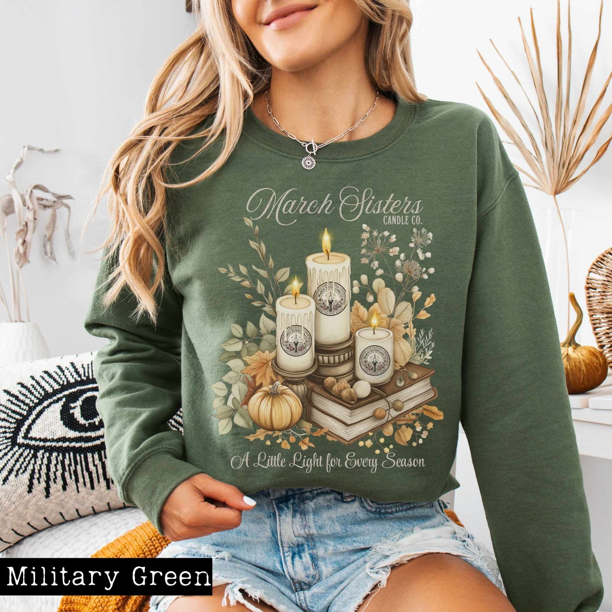 Sweatshirt March Sisters Candle Co. Sweatshirt The Mystic Eden