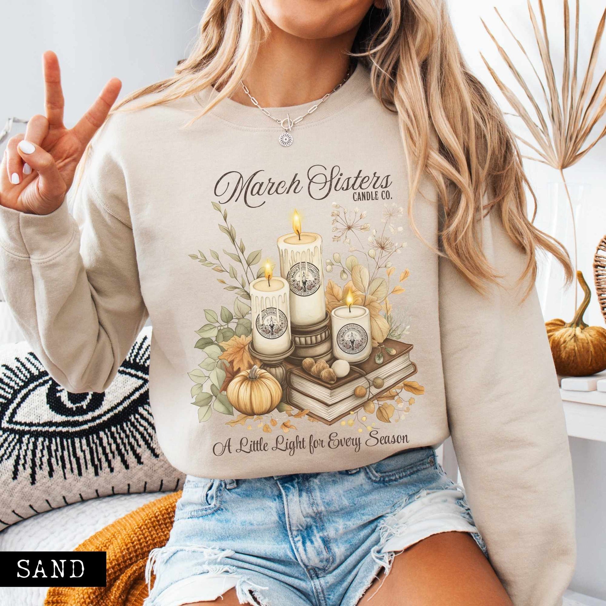 Sweatshirt March Sisters Candle Co. Sweatshirt The Mystic Eden