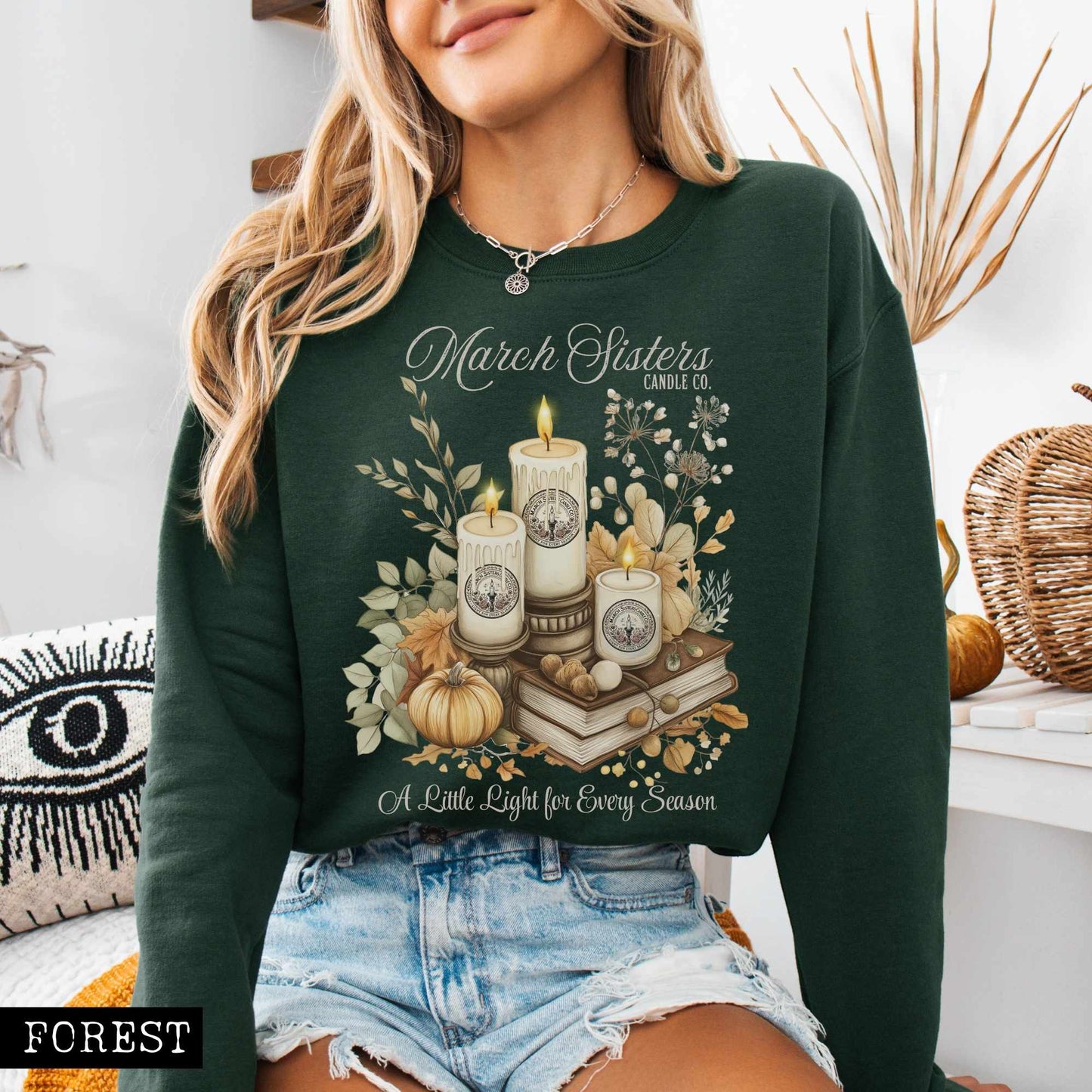Sweatshirt March Sisters Candle Co. Sweatshirt The Mystic Eden
