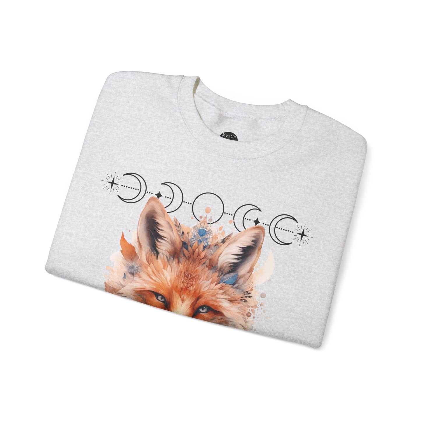 Sweatshirt Mystical fox sweatshirt witchy whimsical aesthetic The Mystic Eden