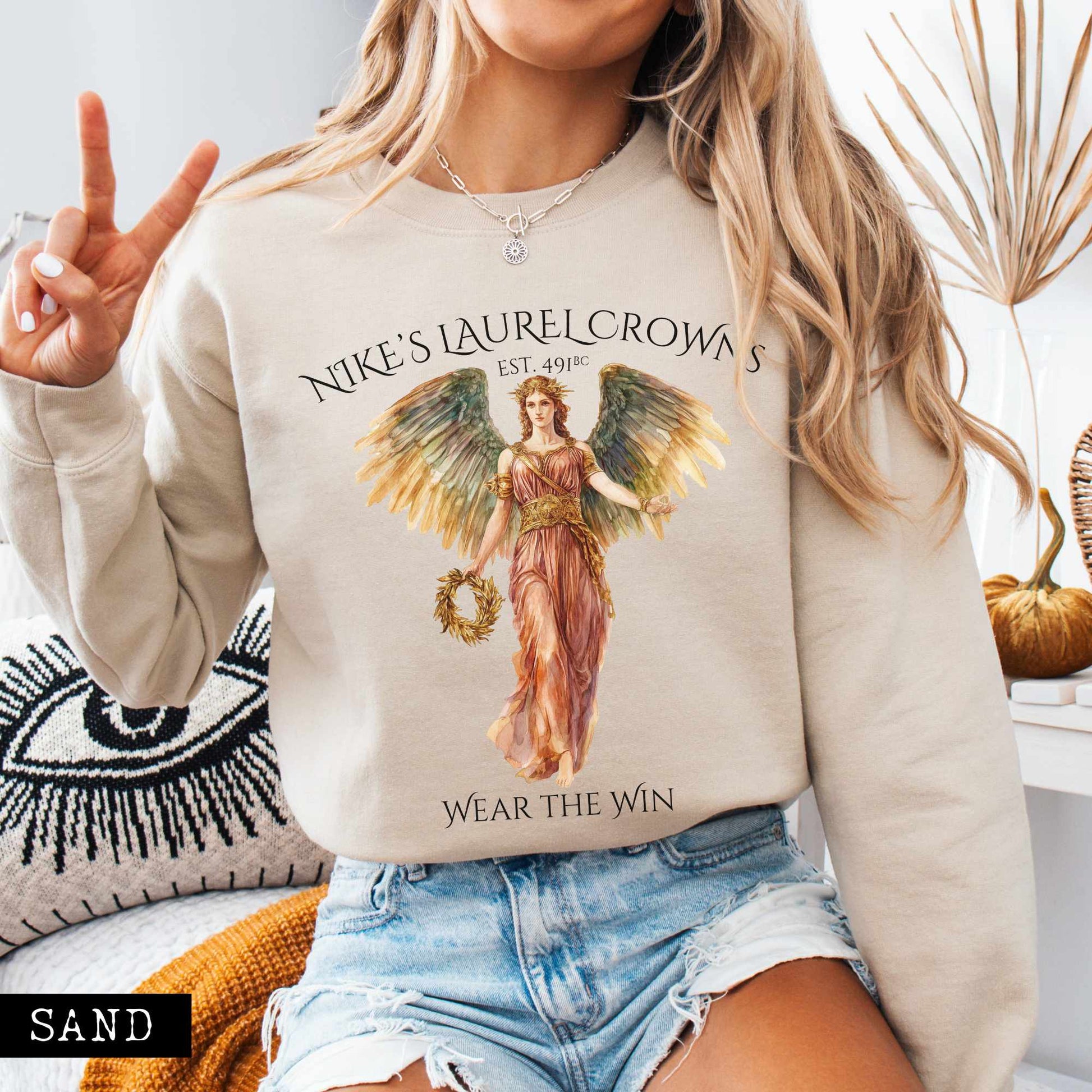 Sweatshirt Nike's Laurel Crowns Sweatshirt The Mystic Eden