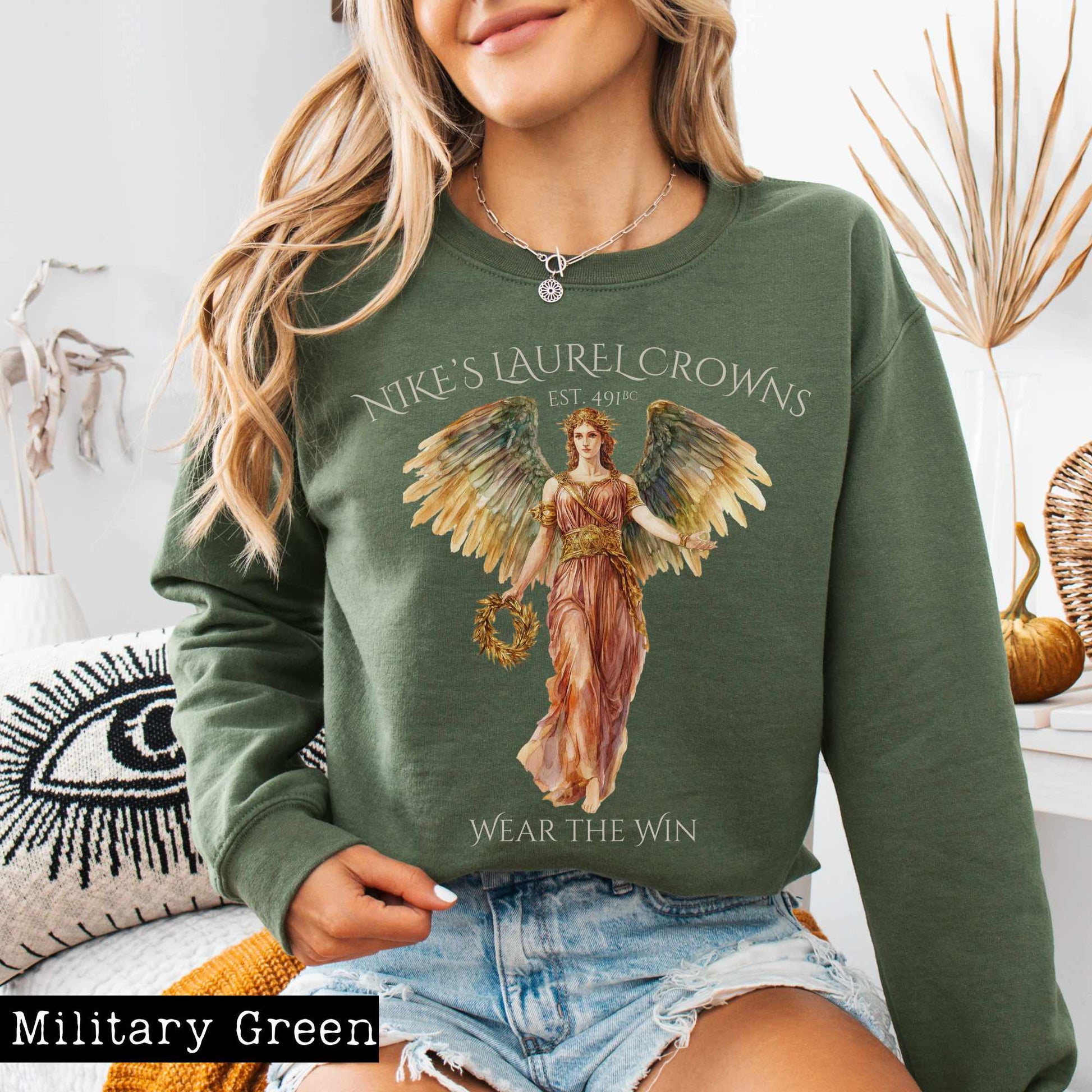 Sweatshirt Nike's Laurel Crowns Sweatshirt The Mystic Eden