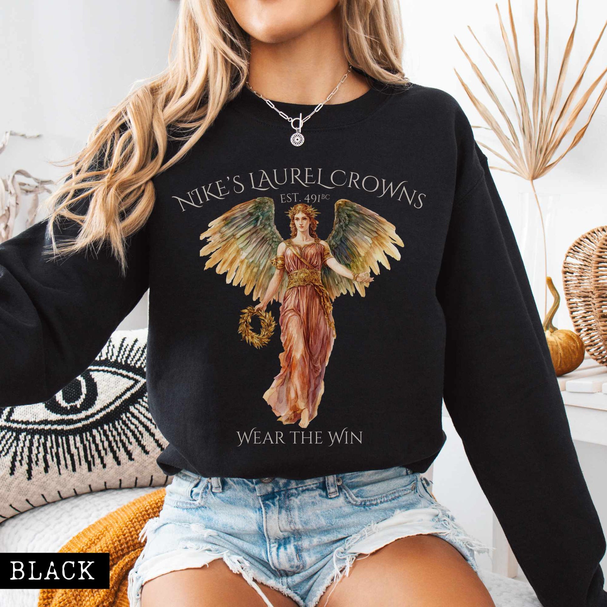 Sweatshirt Nike's Laurel Crowns Sweatshirt The Mystic Eden