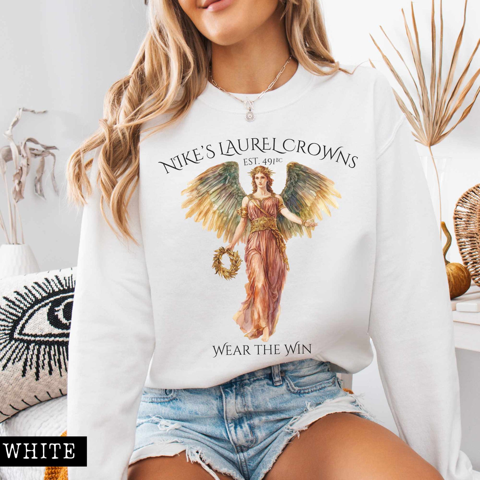 Sweatshirt Nike's Laurel Crowns Sweatshirt The Mystic Eden
