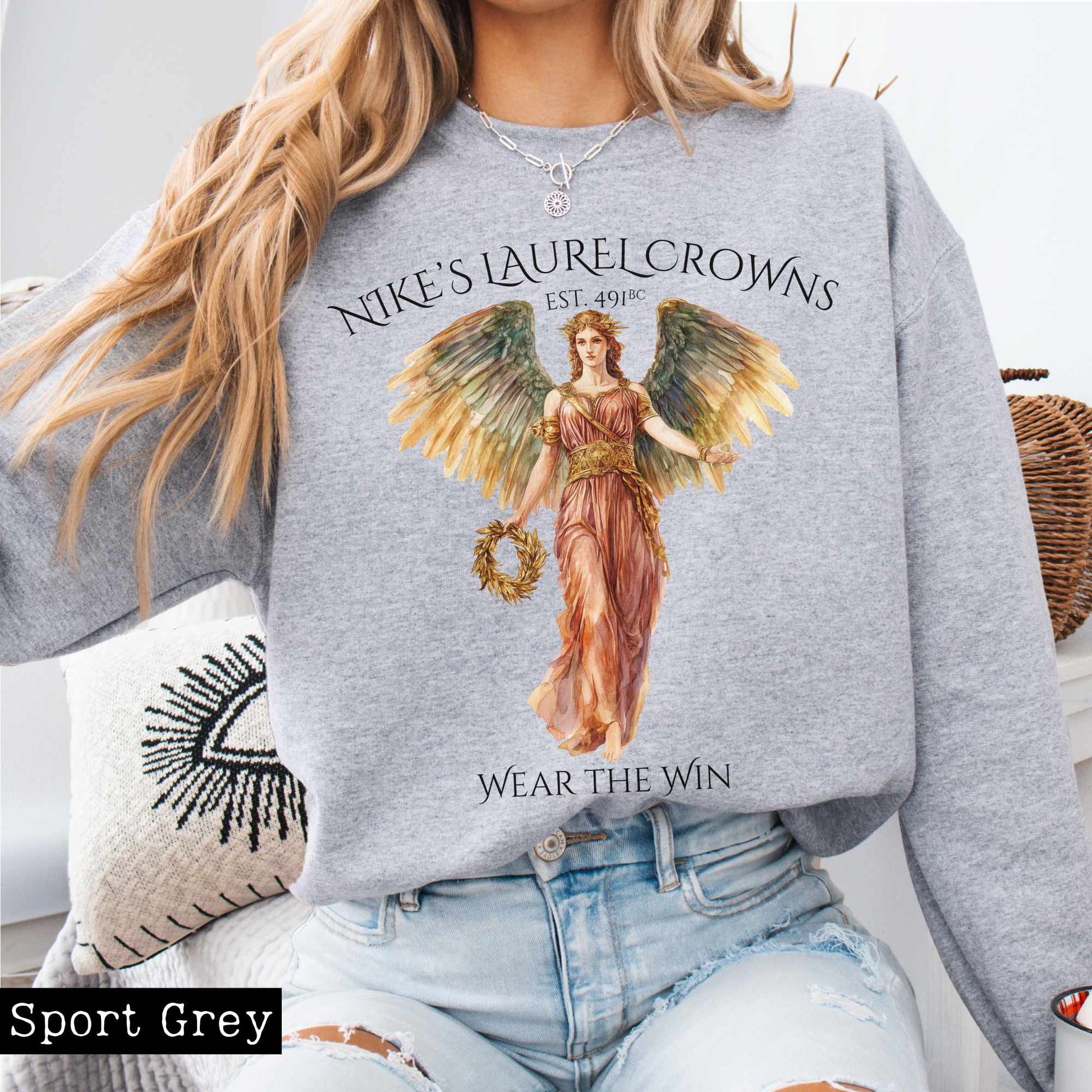 Sweatshirt Nike's Laurel Crowns Sweatshirt The Mystic Eden
