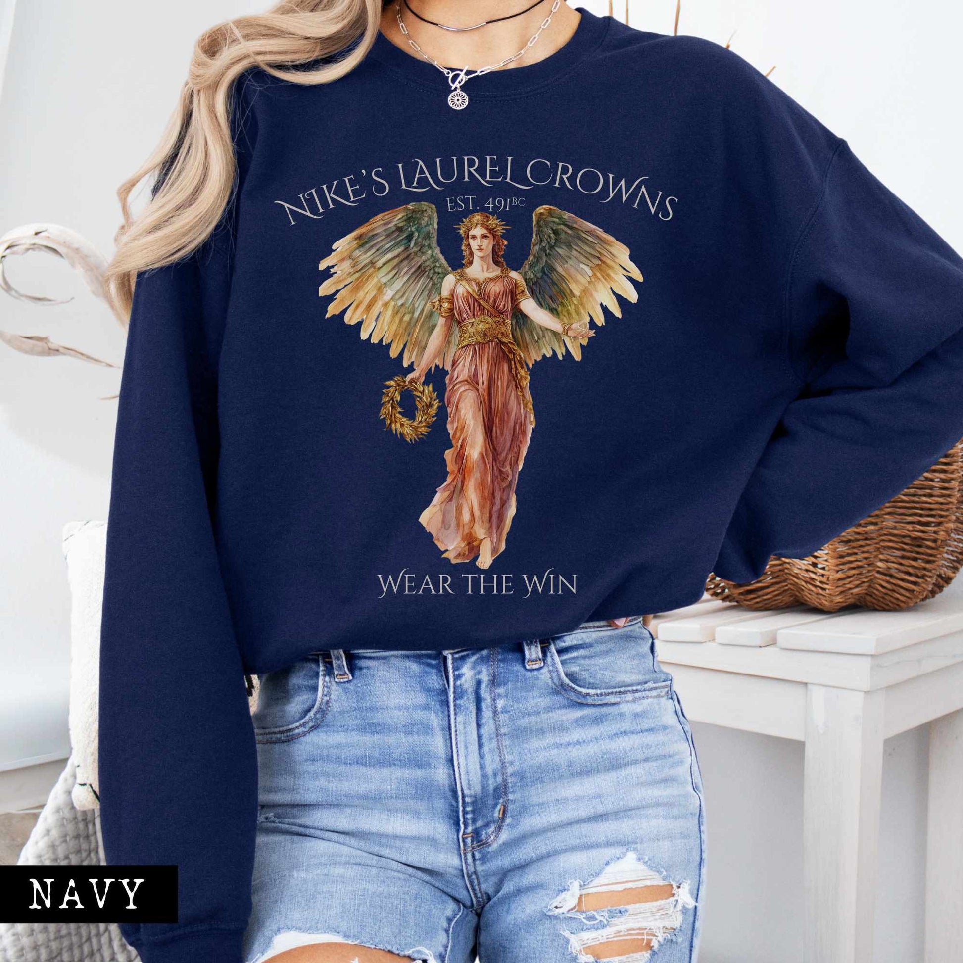 Sweatshirt Nike's Laurel Crowns Sweatshirt The Mystic Eden