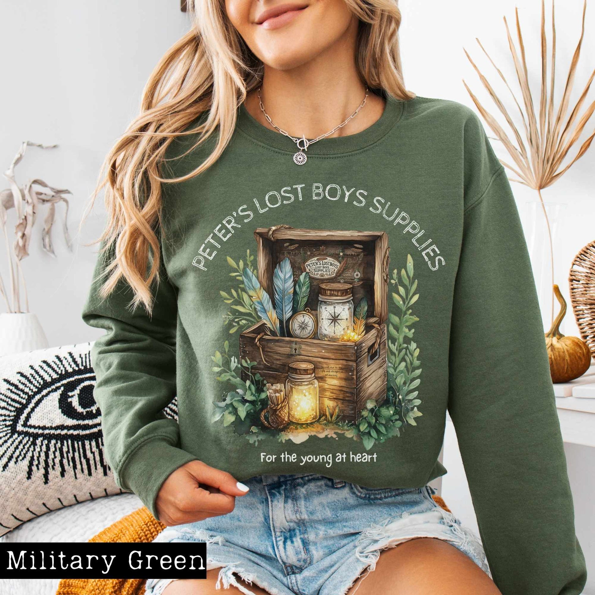 Sweatshirt Peter's Lost Boys Supplies Sweatshirt The Mystic Eden