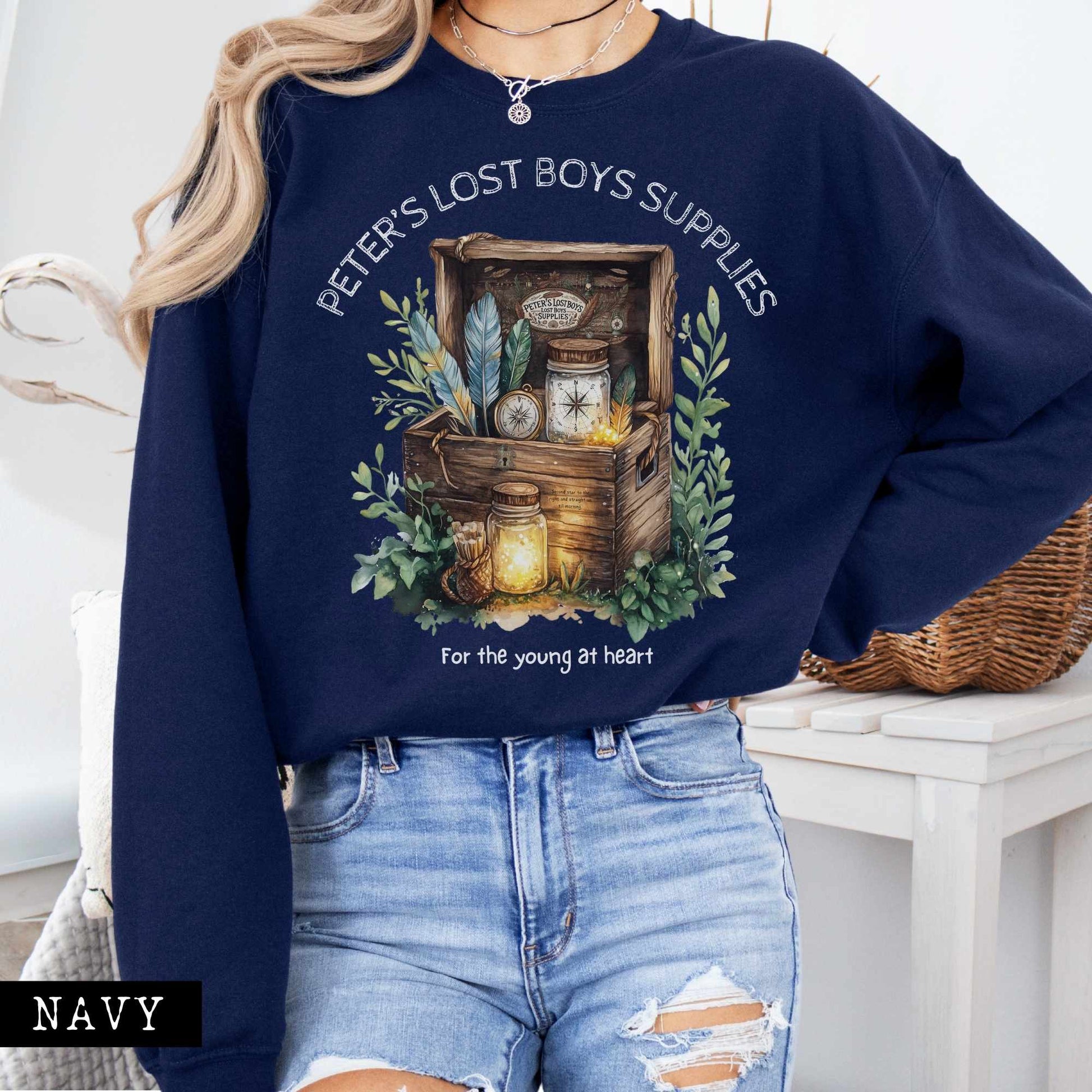 Sweatshirt Peter's Lost Boys Supplies Sweatshirt The Mystic Eden