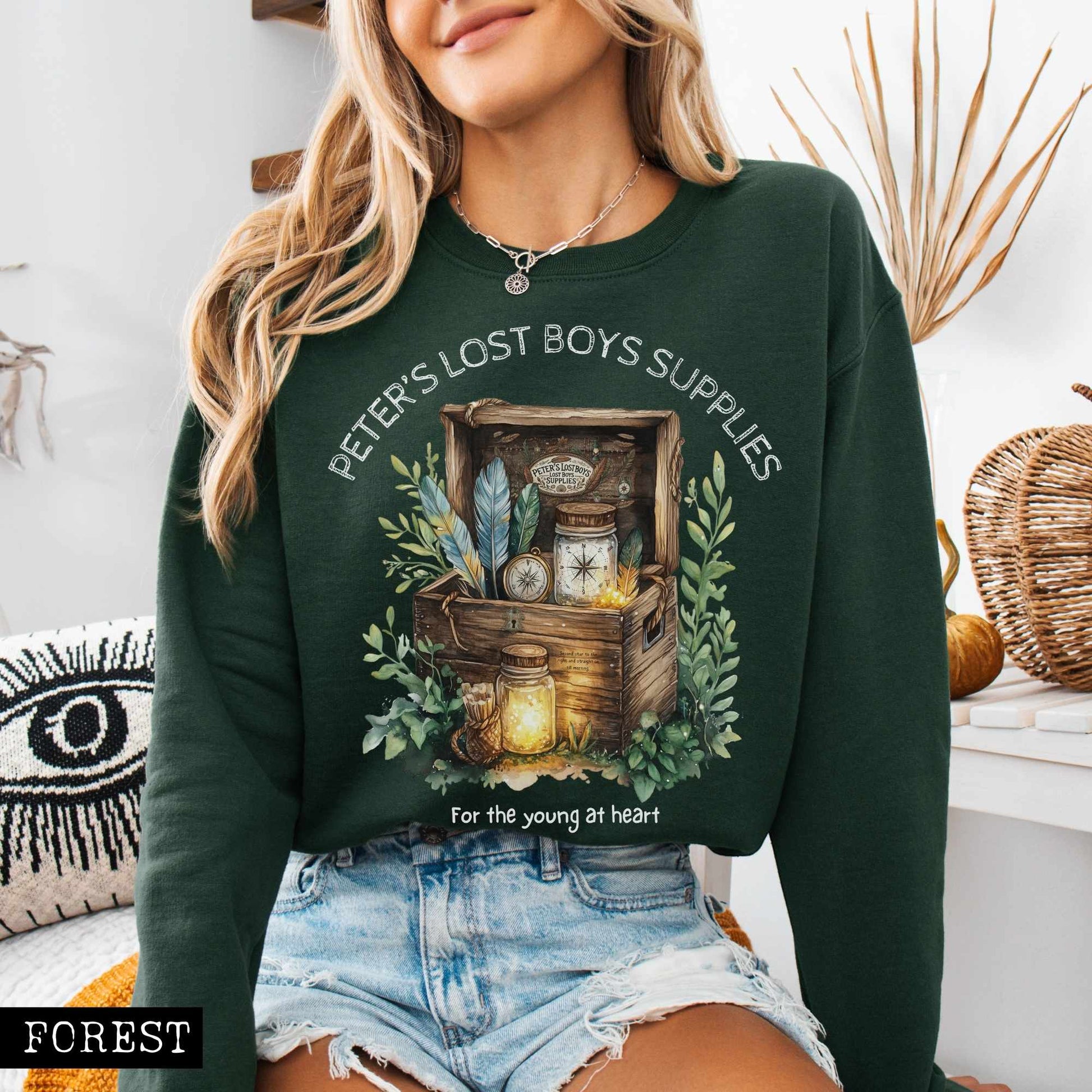 Sweatshirt Peter's Lost Boys Supplies Sweatshirt The Mystic Eden