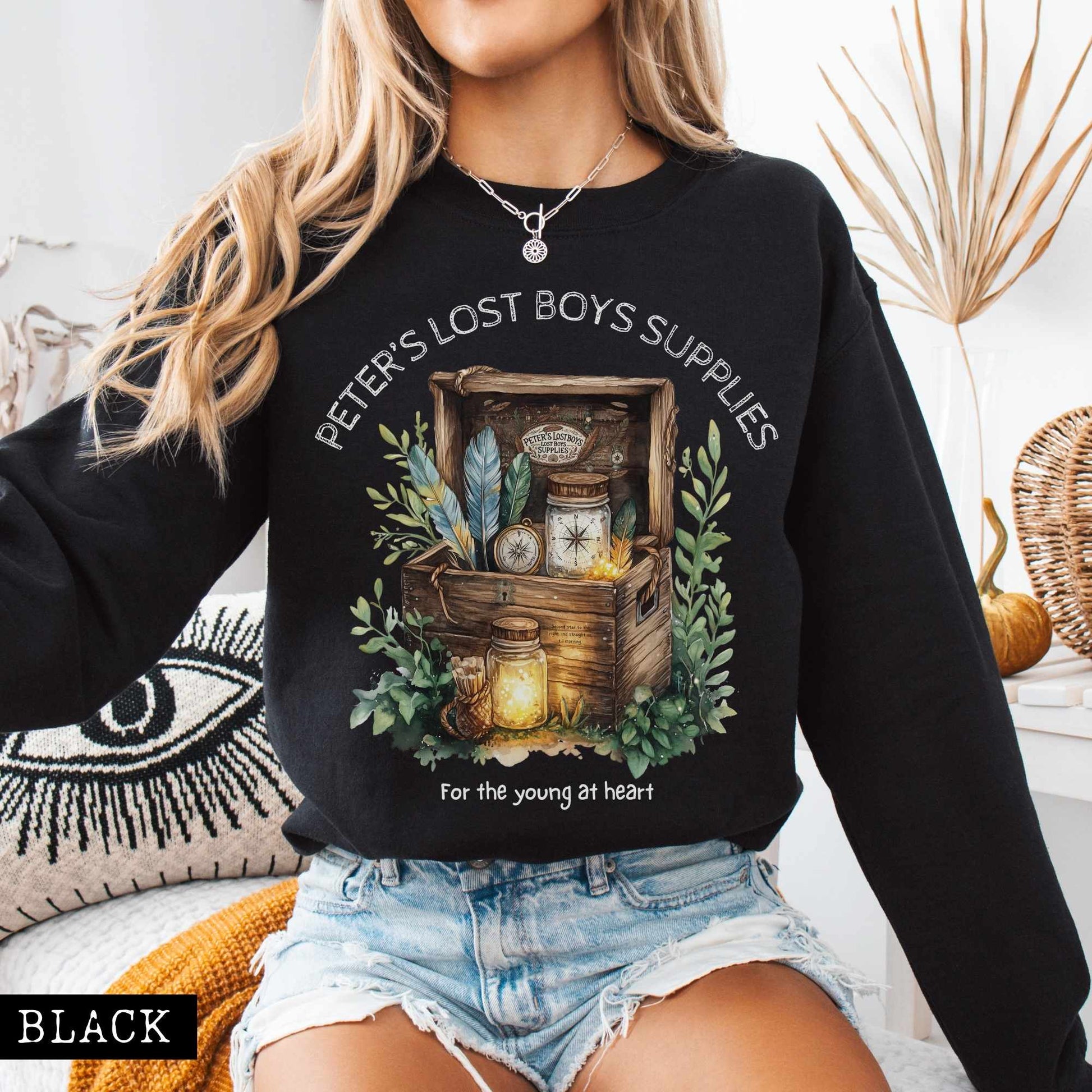 Sweatshirt Peter's Lost Boys Supplies Sweatshirt The Mystic Eden