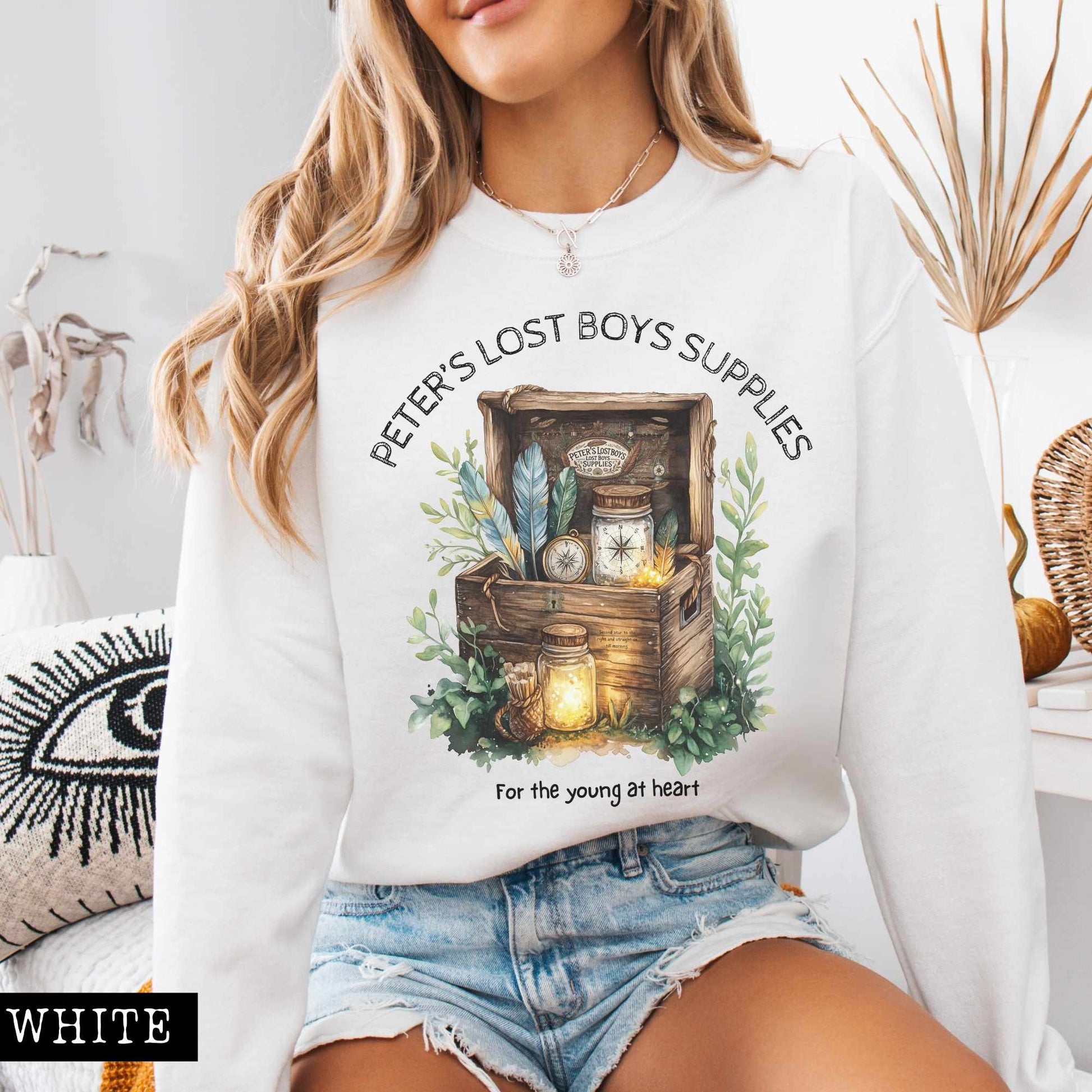 Sweatshirt Peter's Lost Boys Supplies Sweatshirt The Mystic Eden
