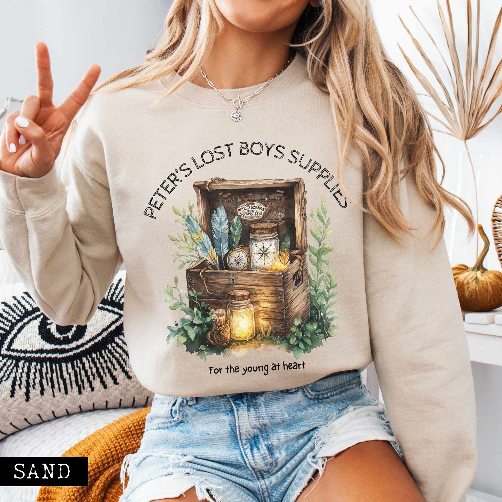 Sweatshirt Peter's Lost Boys Supplies Sweatshirt The Mystic Eden