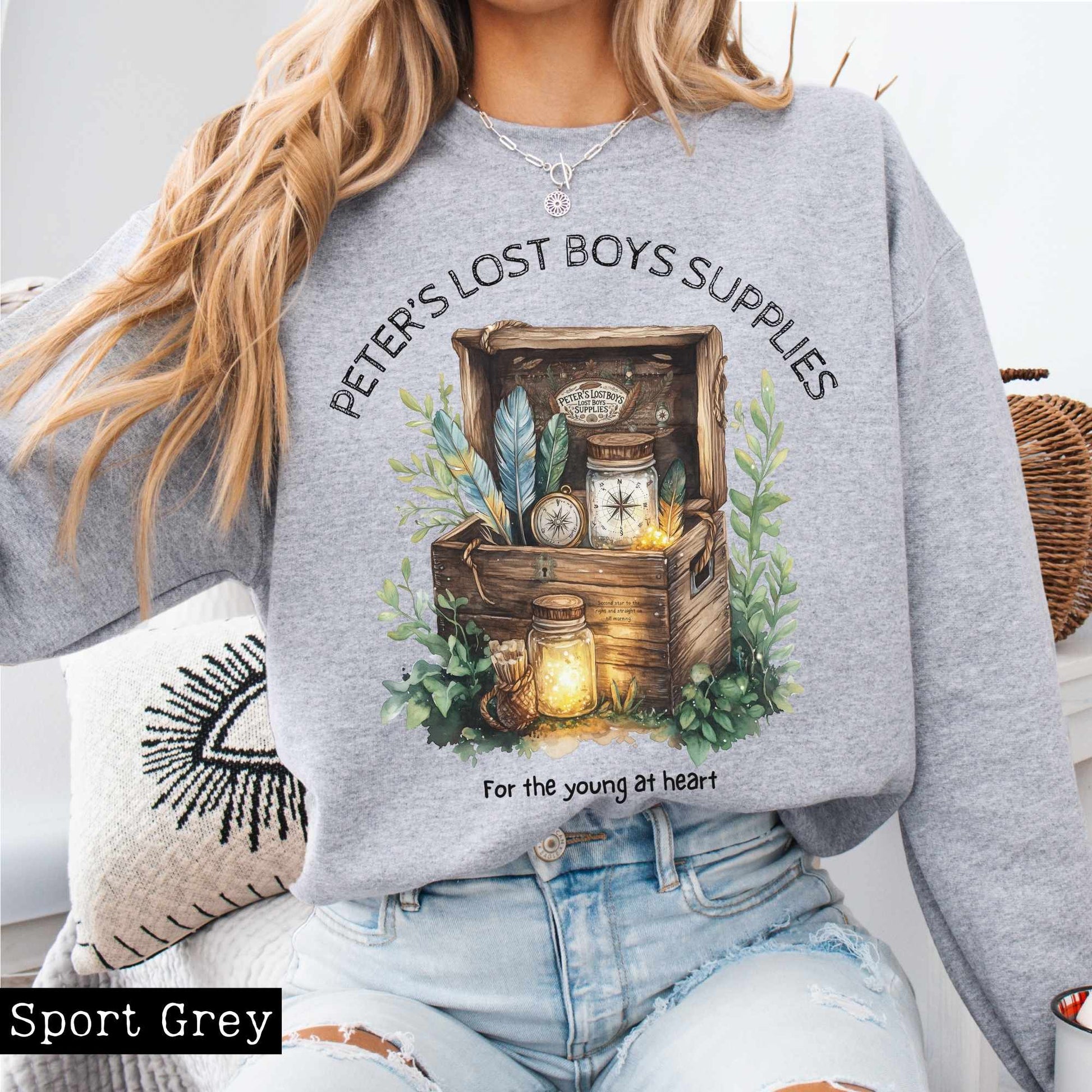 Sweatshirt Peter's Lost Boys Supplies Sweatshirt The Mystic Eden