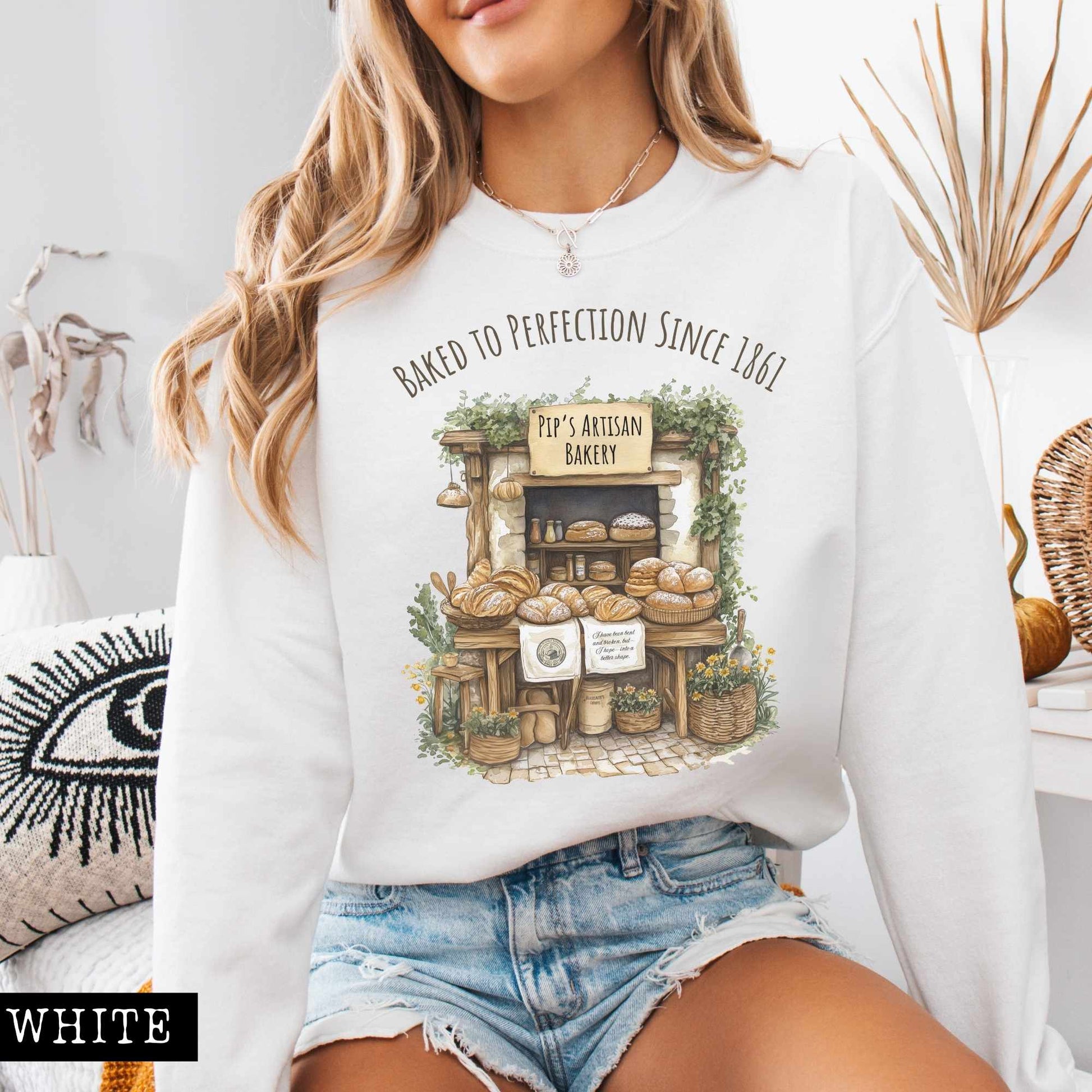 Sweatshirt Pip's Artisan Bakery Sweatshirt The Mystic Eden