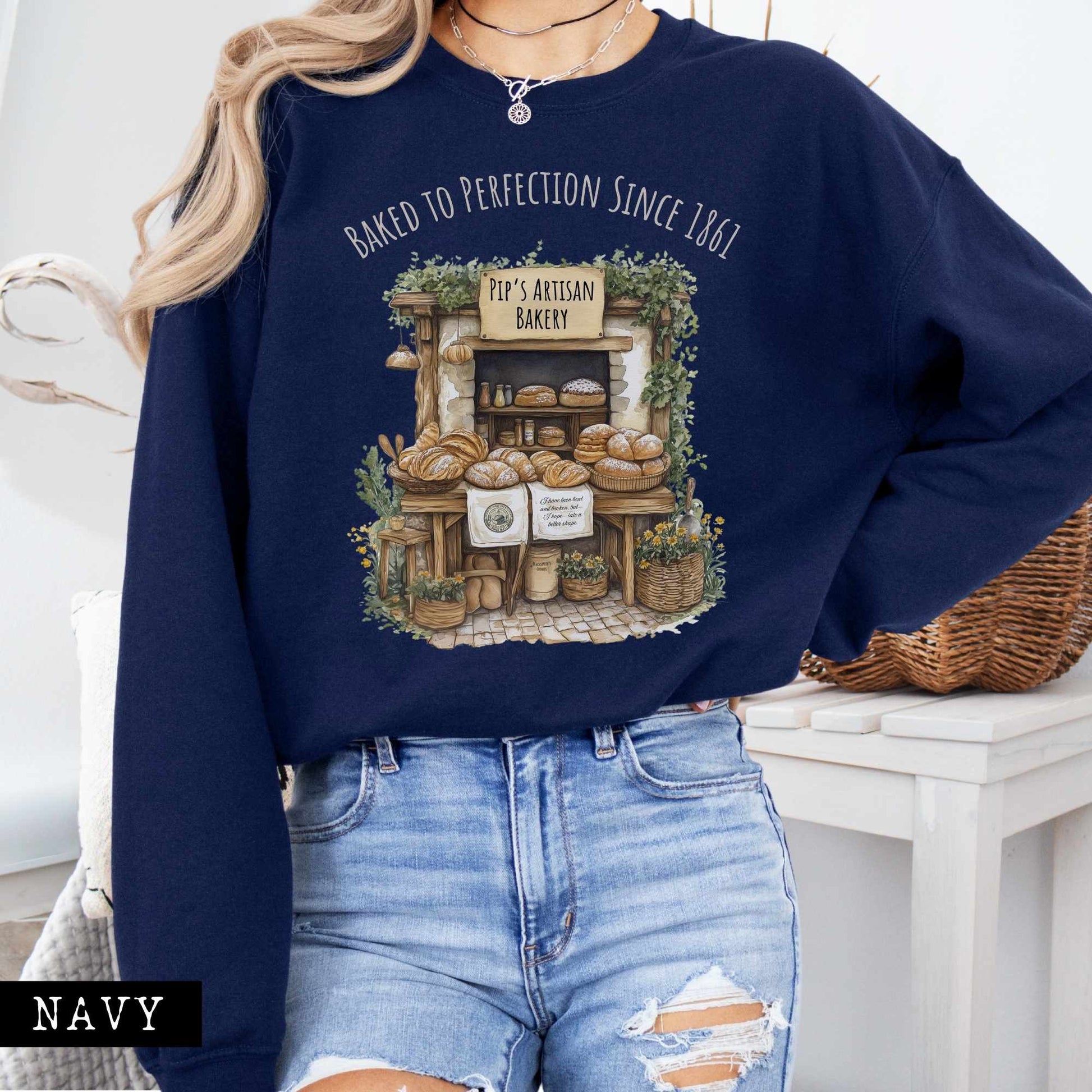 Sweatshirt Pip's Artisan Bakery Sweatshirt The Mystic Eden