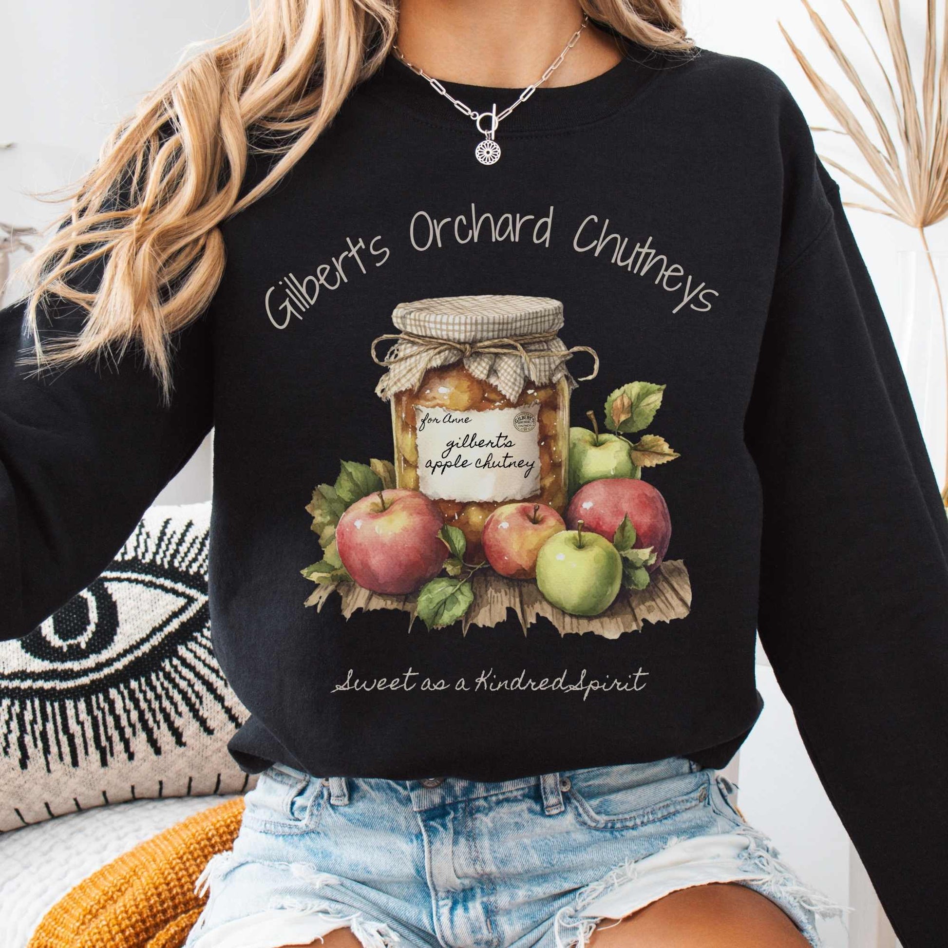 Sweatshirt S / Black Gilbert's Orchard Chutneys Sweatshirt The Mystic Eden