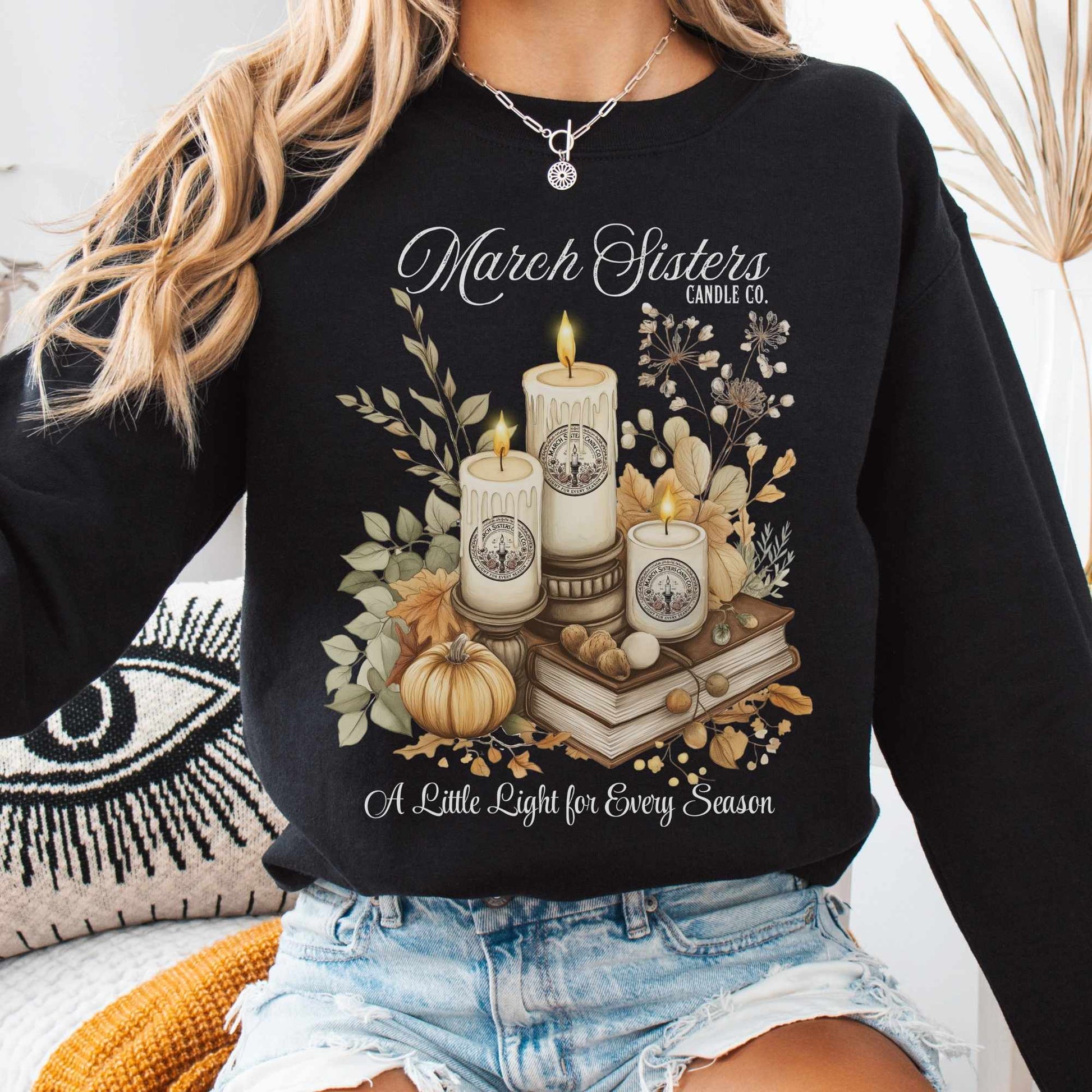 Sweatshirt S / Black March Sisters Candle Co. Sweatshirt The Mystic Eden