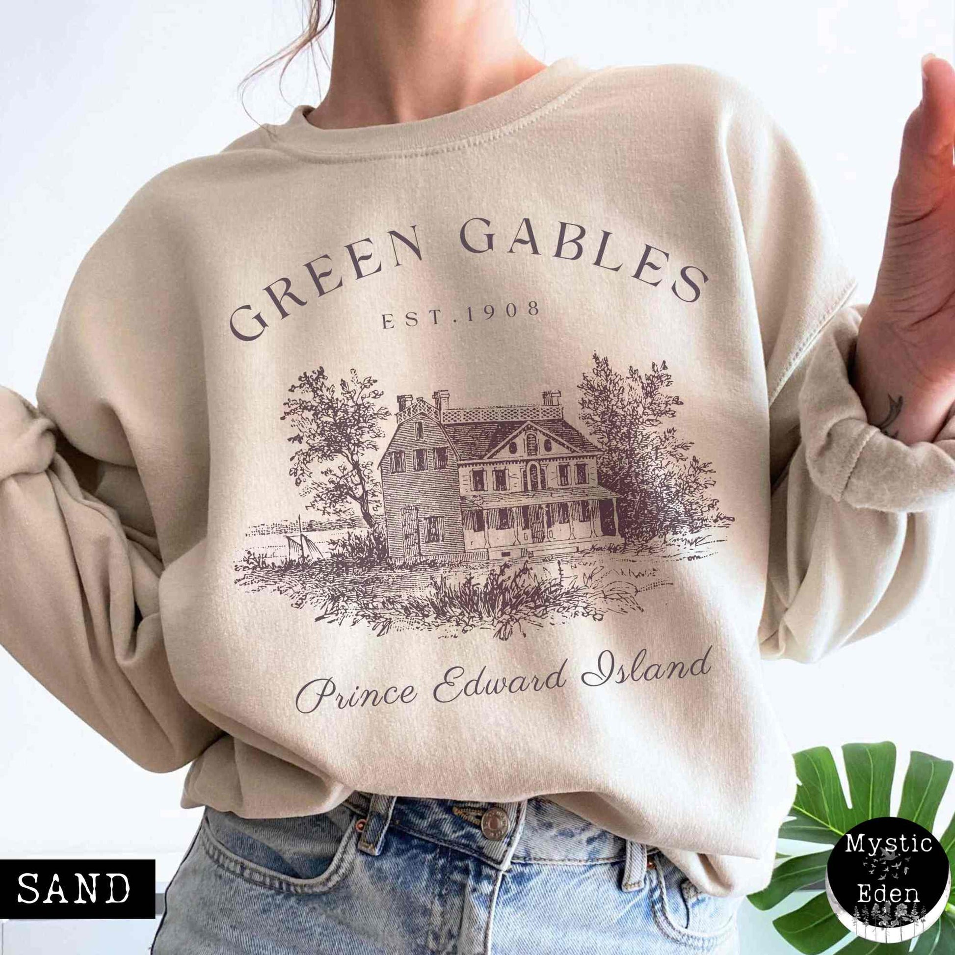 Sweatshirt S / Sand Anne of Green Gables Sweatshirt The Mystic Eden
