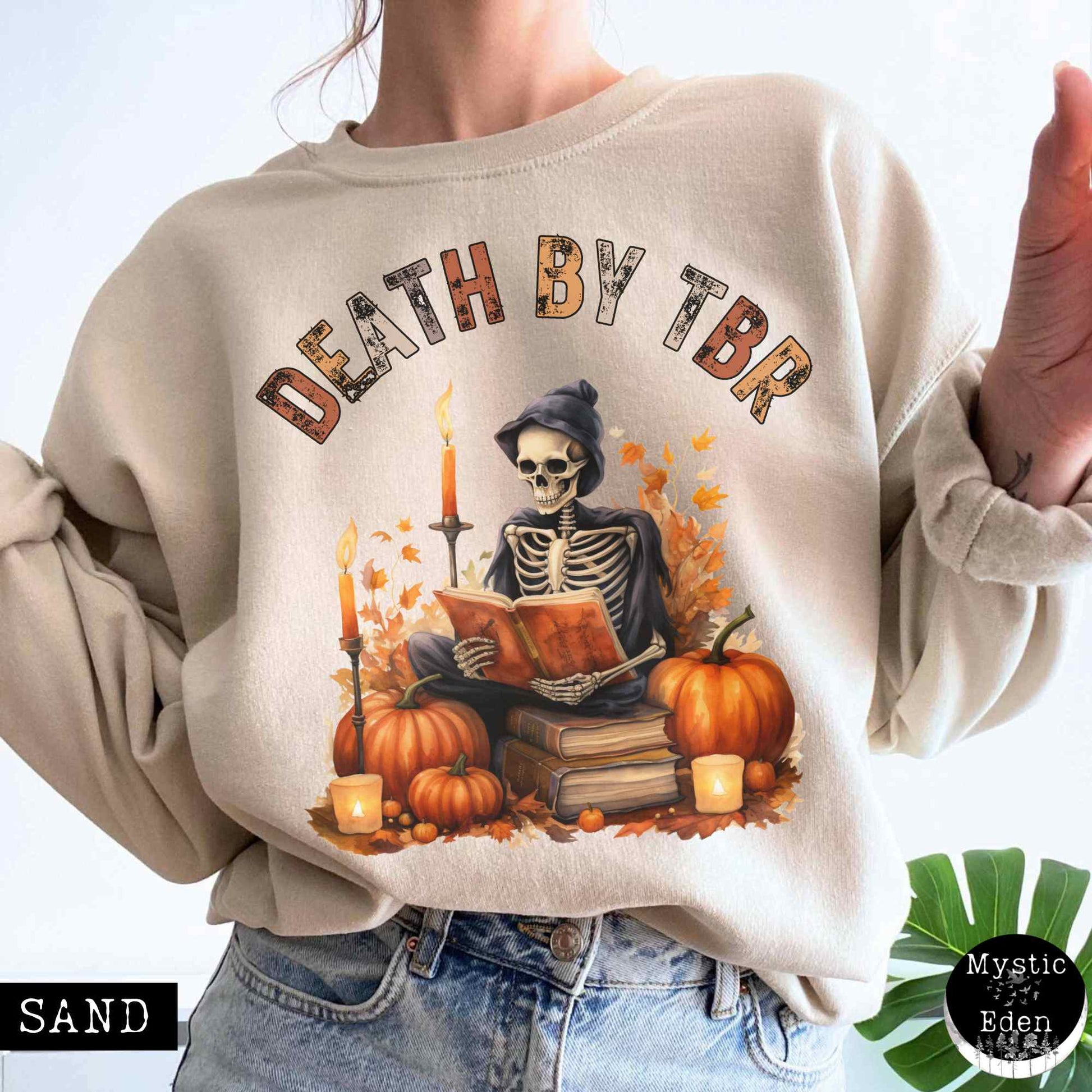 Sweatshirt S / Sand Death by TBR Bookish Sweatshirt The Mystic Eden