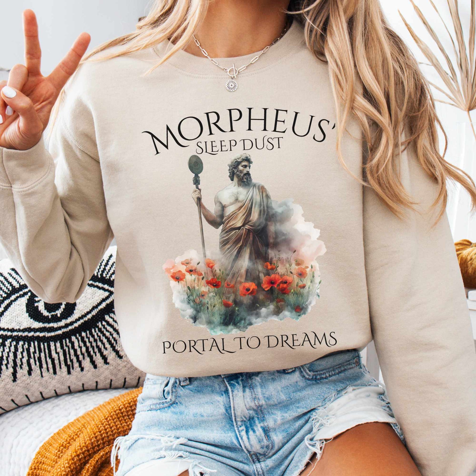 Sweatshirt S / Sand Morpheus' Sleep Dust Sweatshirt The Mystic Eden