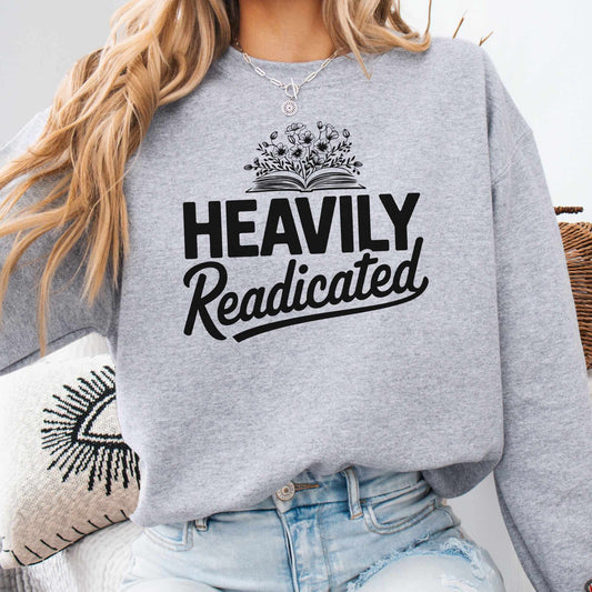 Sweatshirt S / Sport Grey Heavily Readicated Sweatshirt The Mystic Eden