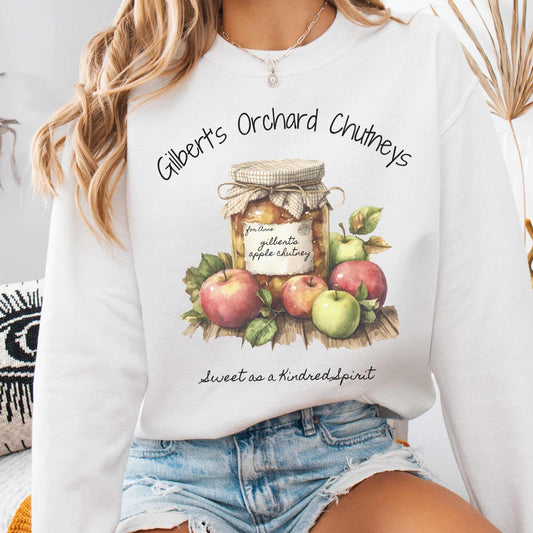 Sweatshirt S / White Gilbert's Orchard Chutneys Sweatshirt The Mystic Eden