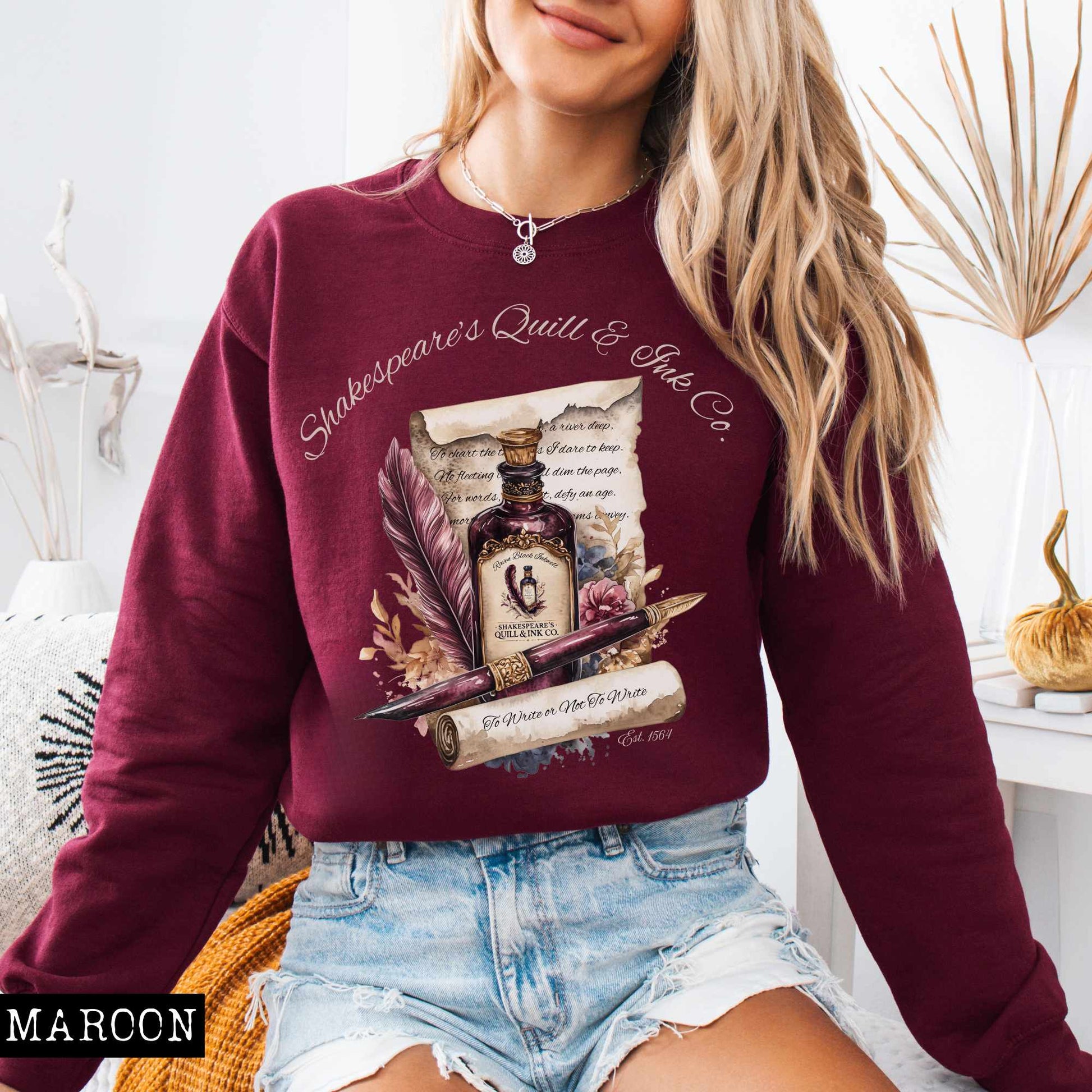Sweatshirt Shakespeare's Quill & Ink Co. Sweatshirt The Mystic Eden