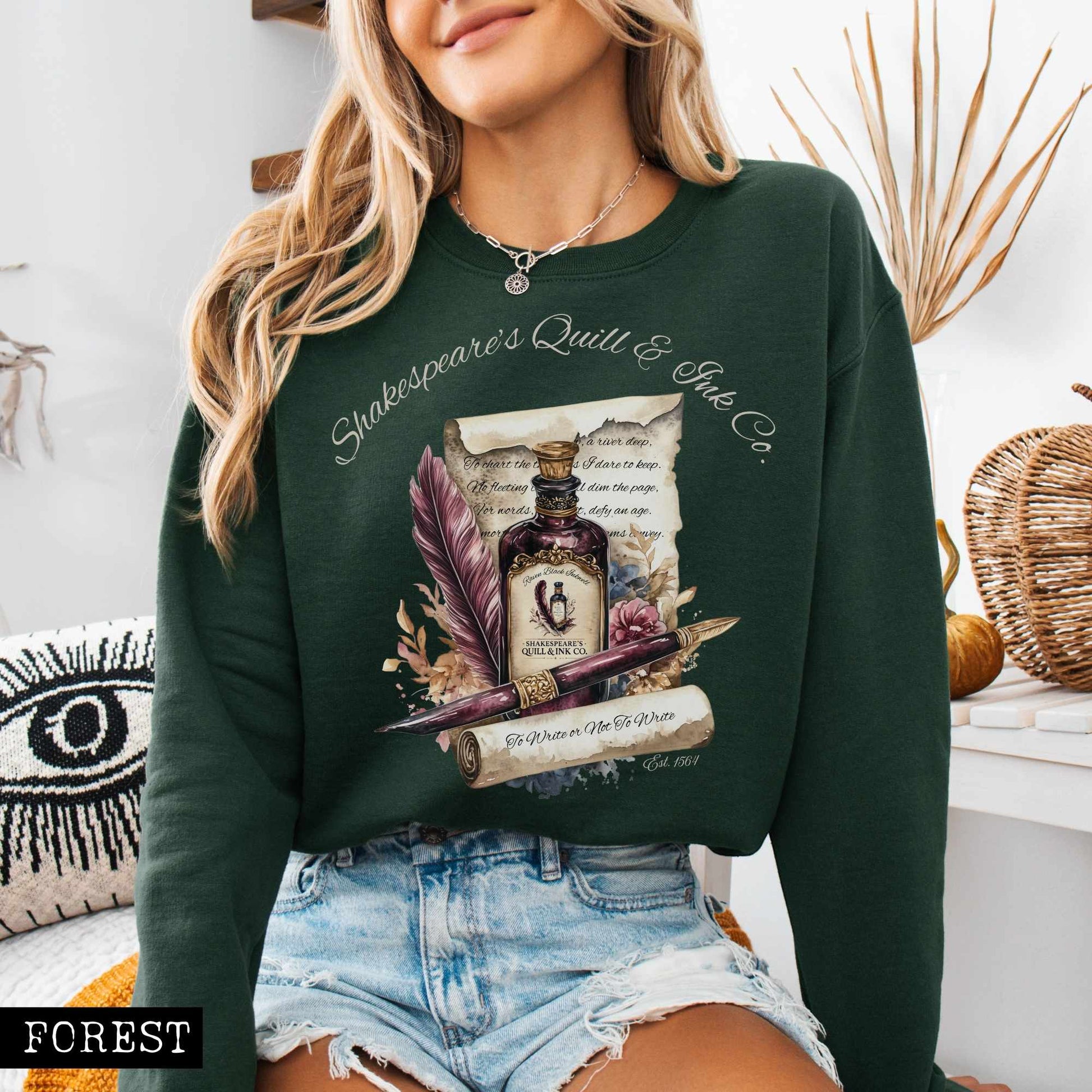 Sweatshirt Shakespeare's Quill & Ink Co. Sweatshirt The Mystic Eden