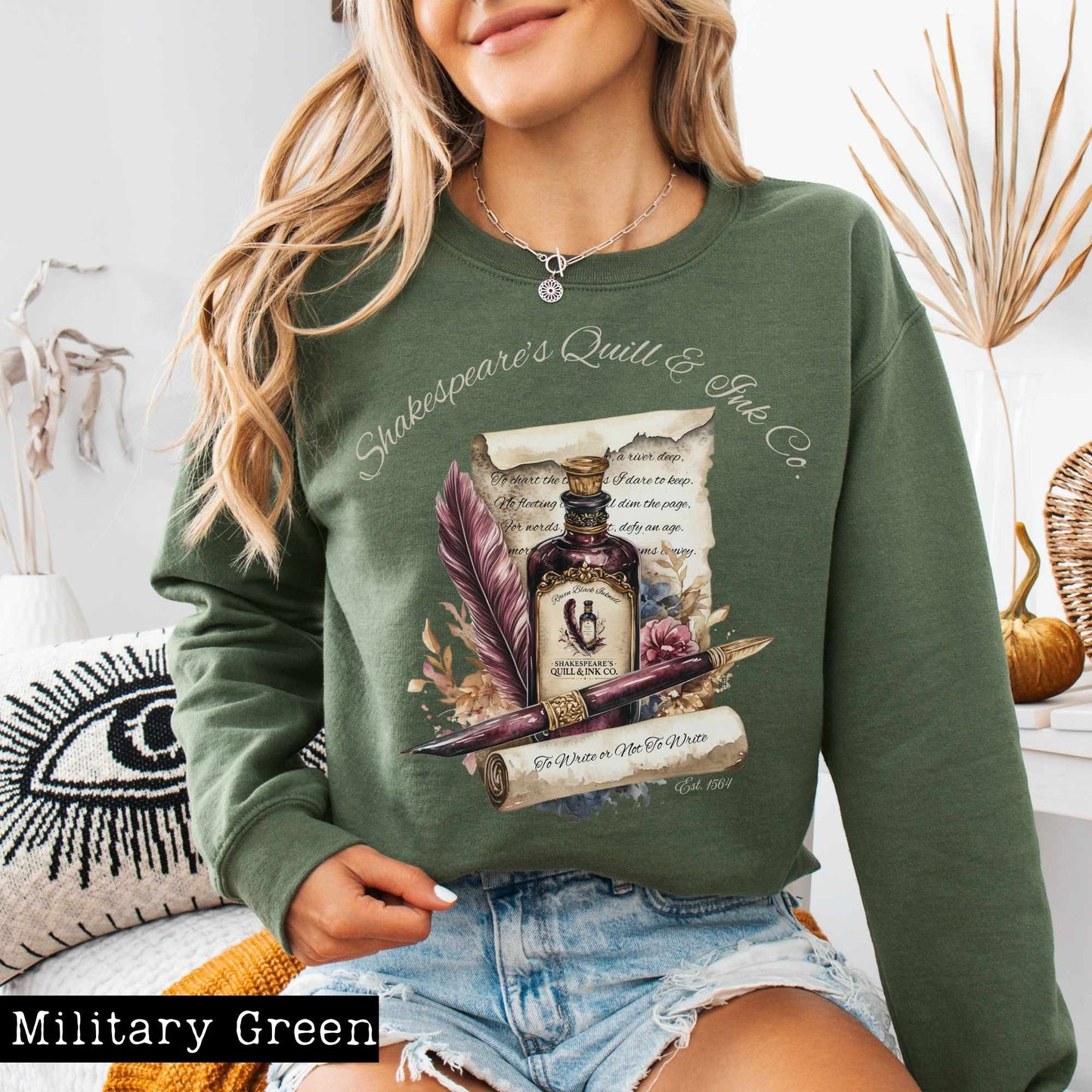 Sweatshirt Shakespeare's Quill & Ink Co. Sweatshirt The Mystic Eden