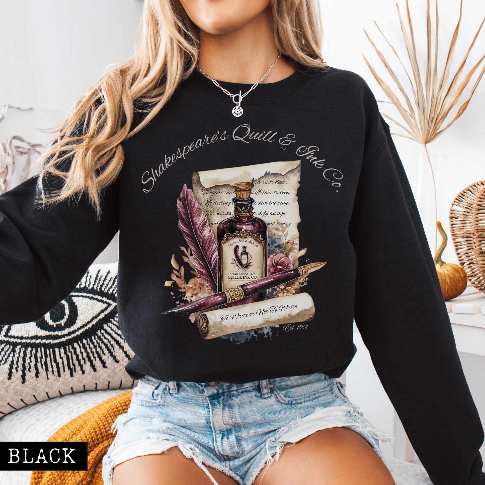 Sweatshirt Shakespeare's Quill & Ink Co. Sweatshirt The Mystic Eden