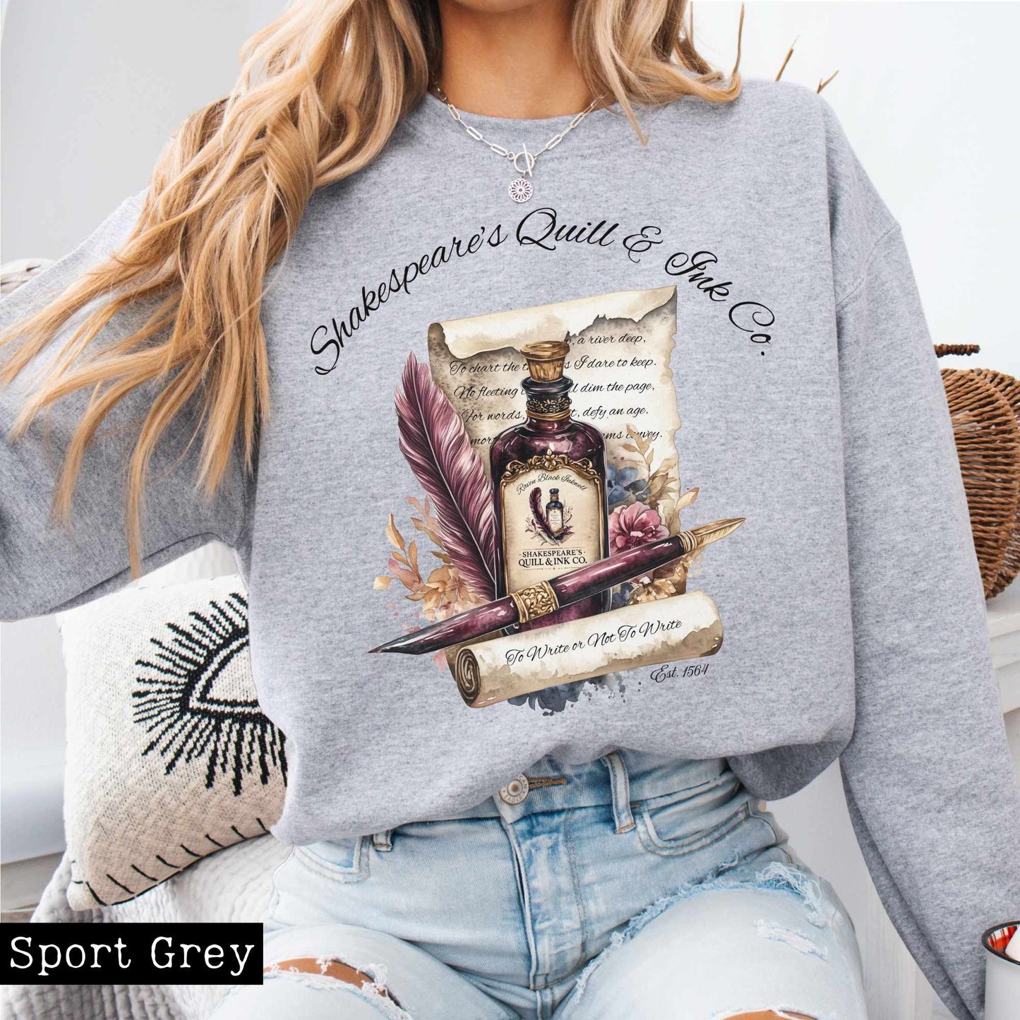 Sweatshirt Shakespeare's Quill & Ink Co. Sweatshirt The Mystic Eden