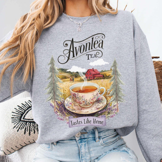 Sweatshirt Sport Grey / S Avonlea Tea Anne of Green Gables Sweatshirt The Mystic Eden