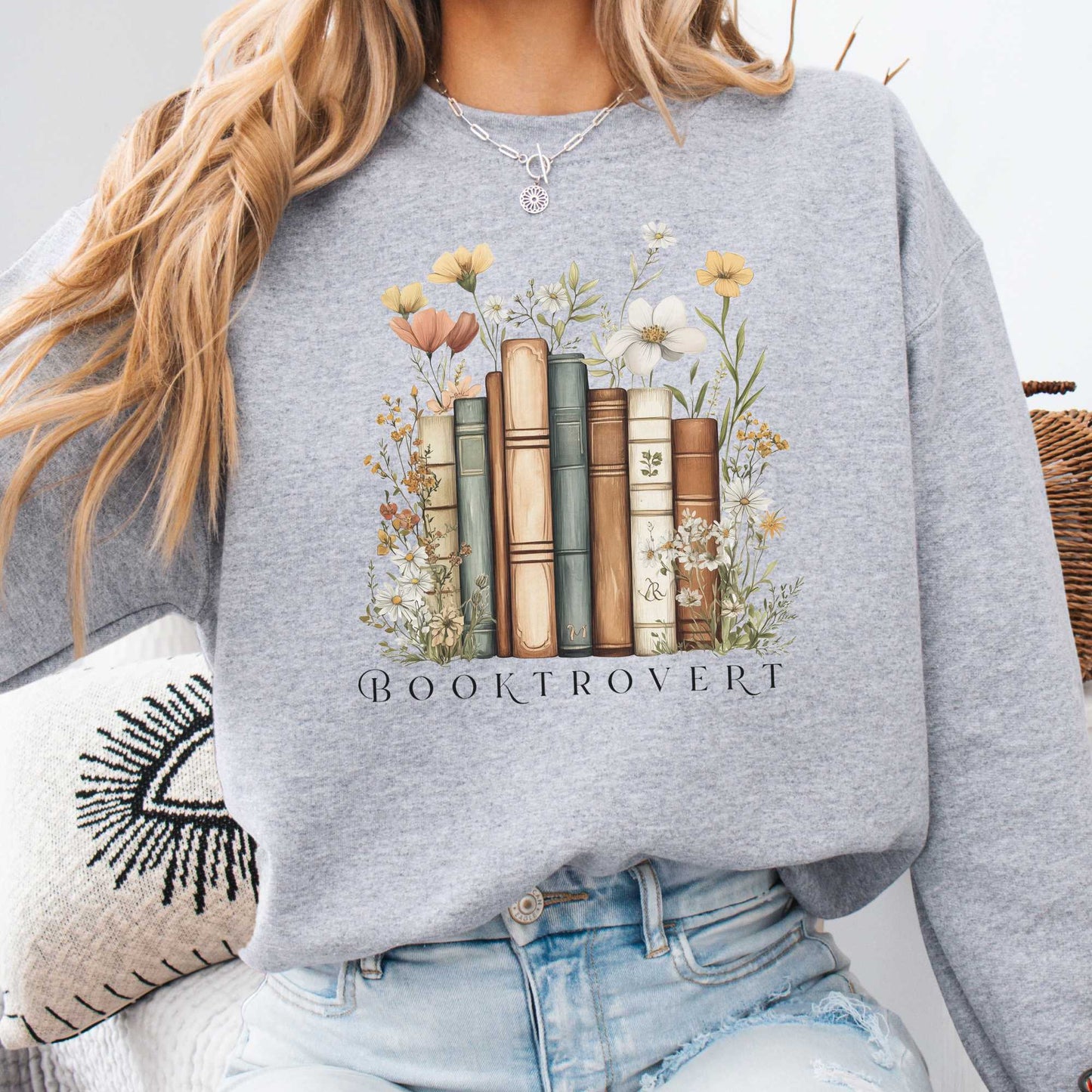 Sweatshirt Sport Grey / S Booktrovert Sweatshirt The Mystic Eden