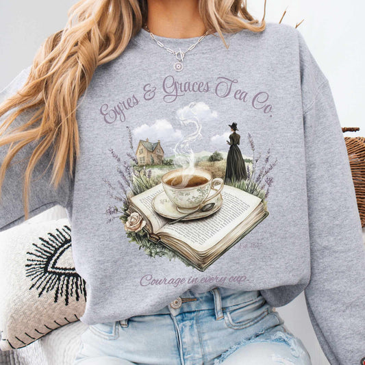 Sweatshirt Sport Grey / S Eyres & Graces Tea Co. Sweatshirt The Mystic Eden