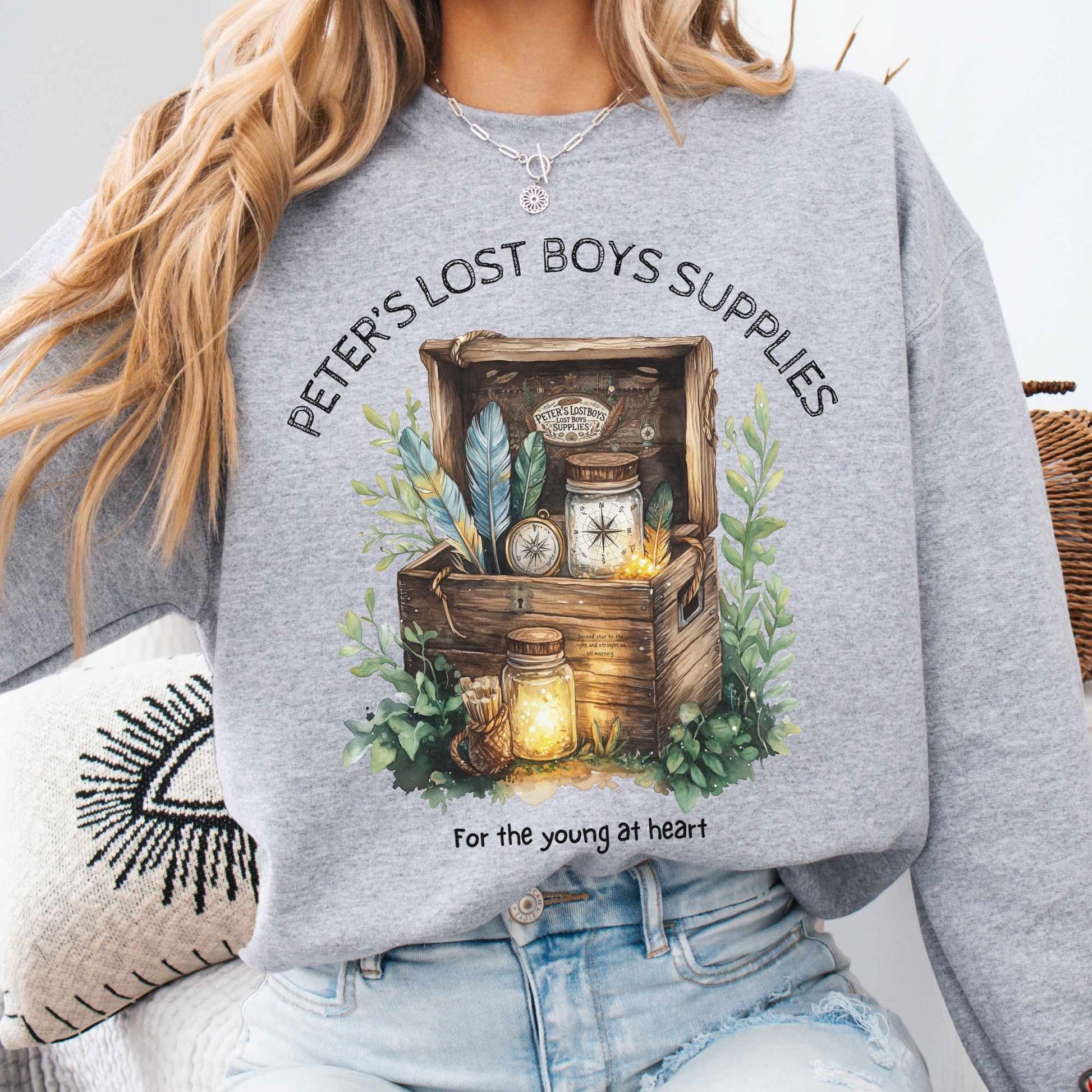 Sweatshirt Sport Grey / S Peter's Lost Boys Supplies Sweatshirt The Mystic Eden