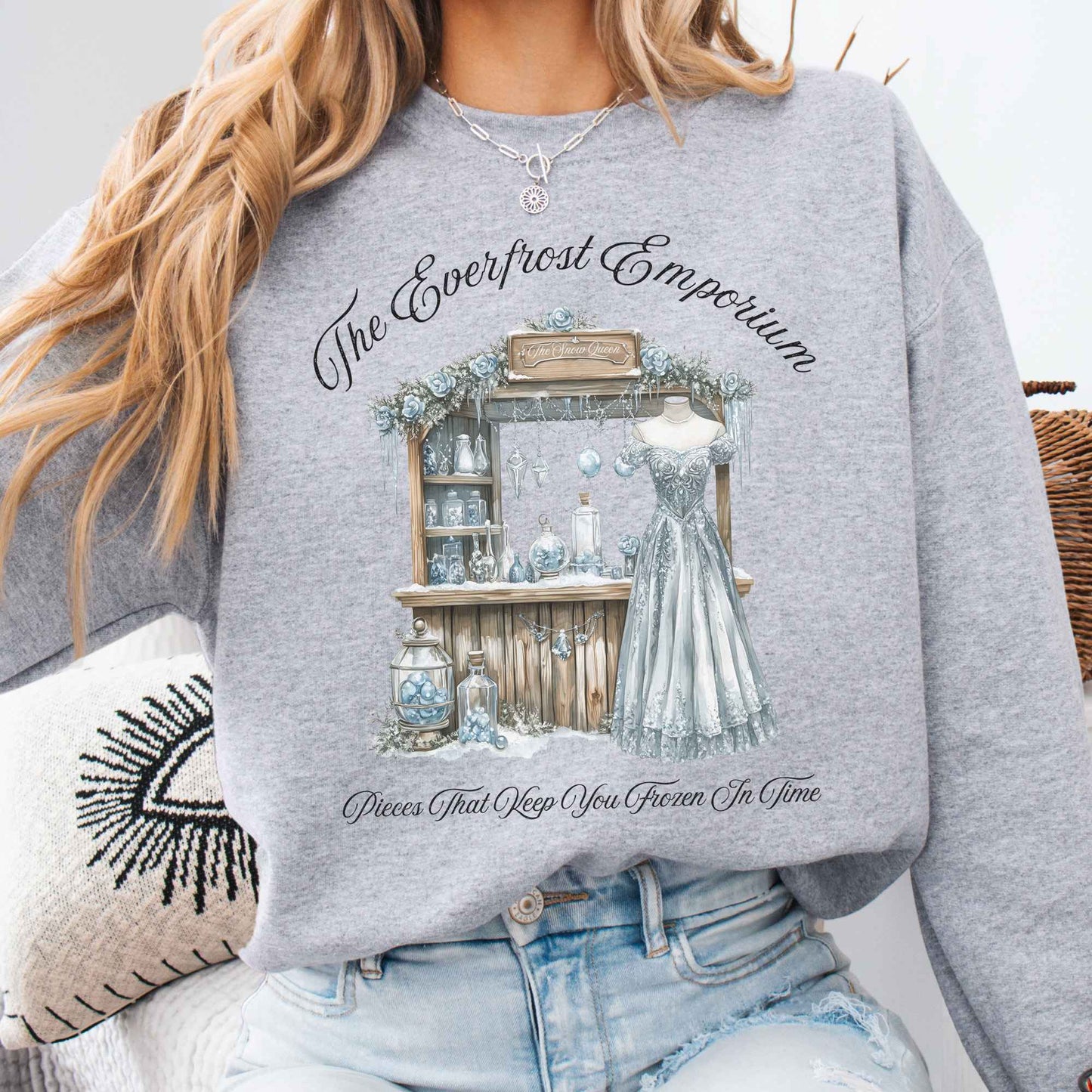Sweatshirt Sport Grey / S The Everfrost Emporium Fairytale Sweatshirt The Mystic Eden