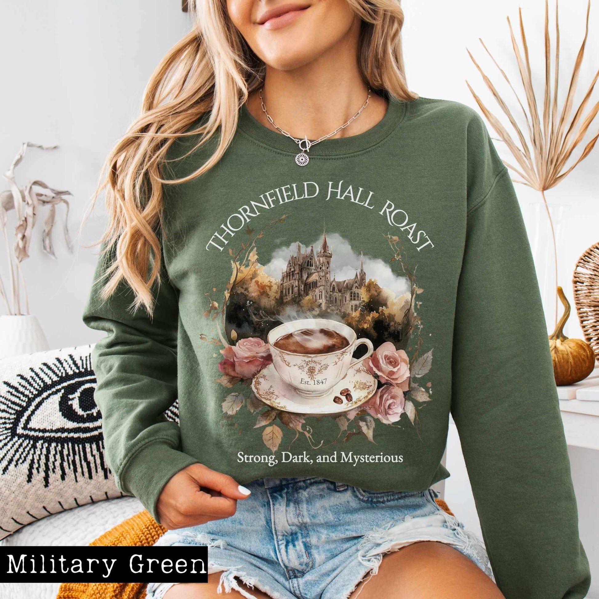 Sweatshirt Thornfield Hall Roast Sweatshirt The Mystic Eden