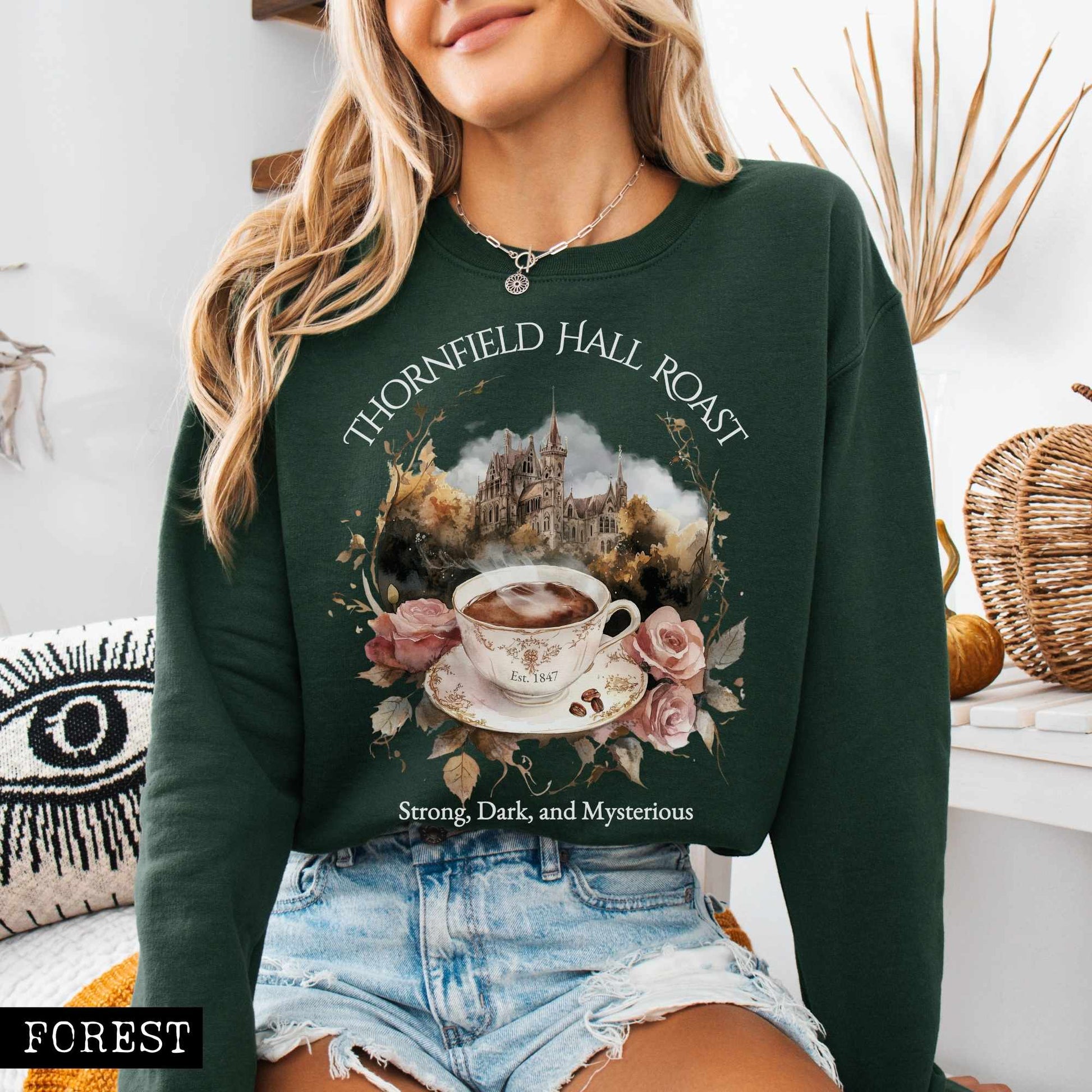 Sweatshirt Thornfield Hall Roast Sweatshirt The Mystic Eden