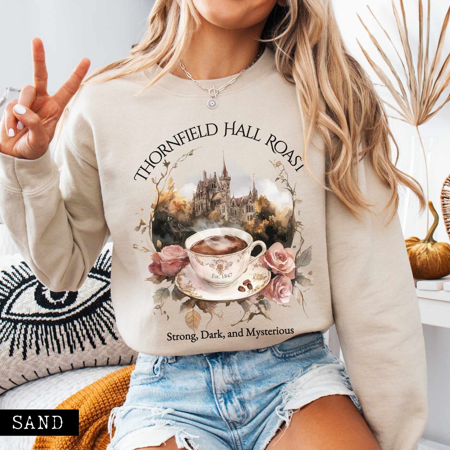 Sweatshirt Thornfield Hall Roast Sweatshirt The Mystic Eden