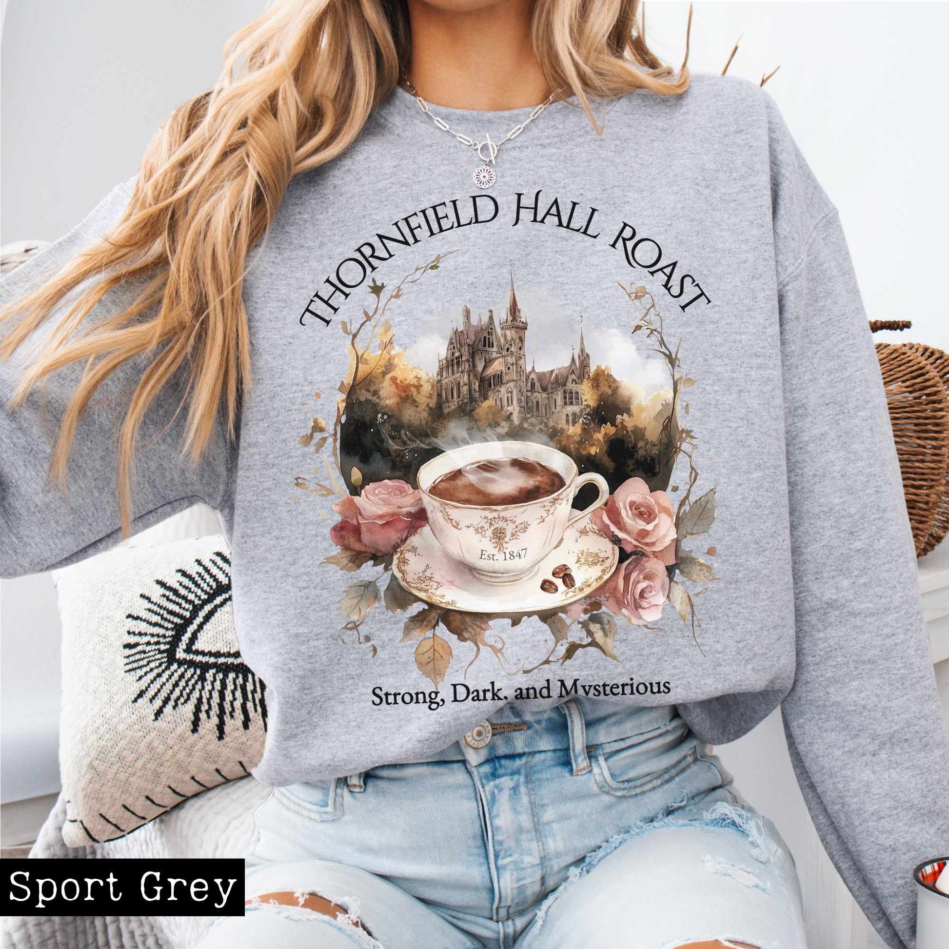 Sweatshirt Thornfield Hall Roast Sweatshirt The Mystic Eden