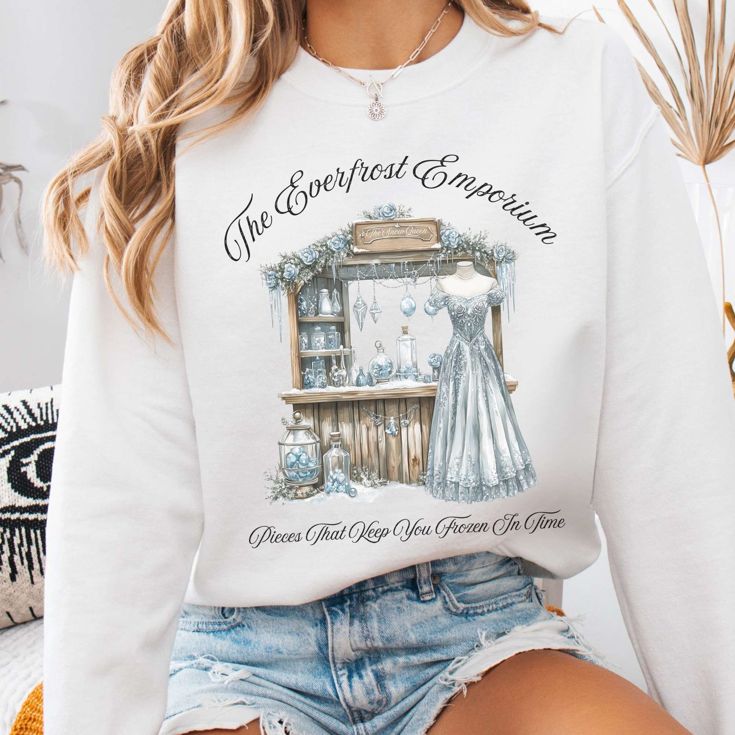 Sweatshirt White / S The Everfrost Emporium Fairytale Sweatshirt The Mystic Eden