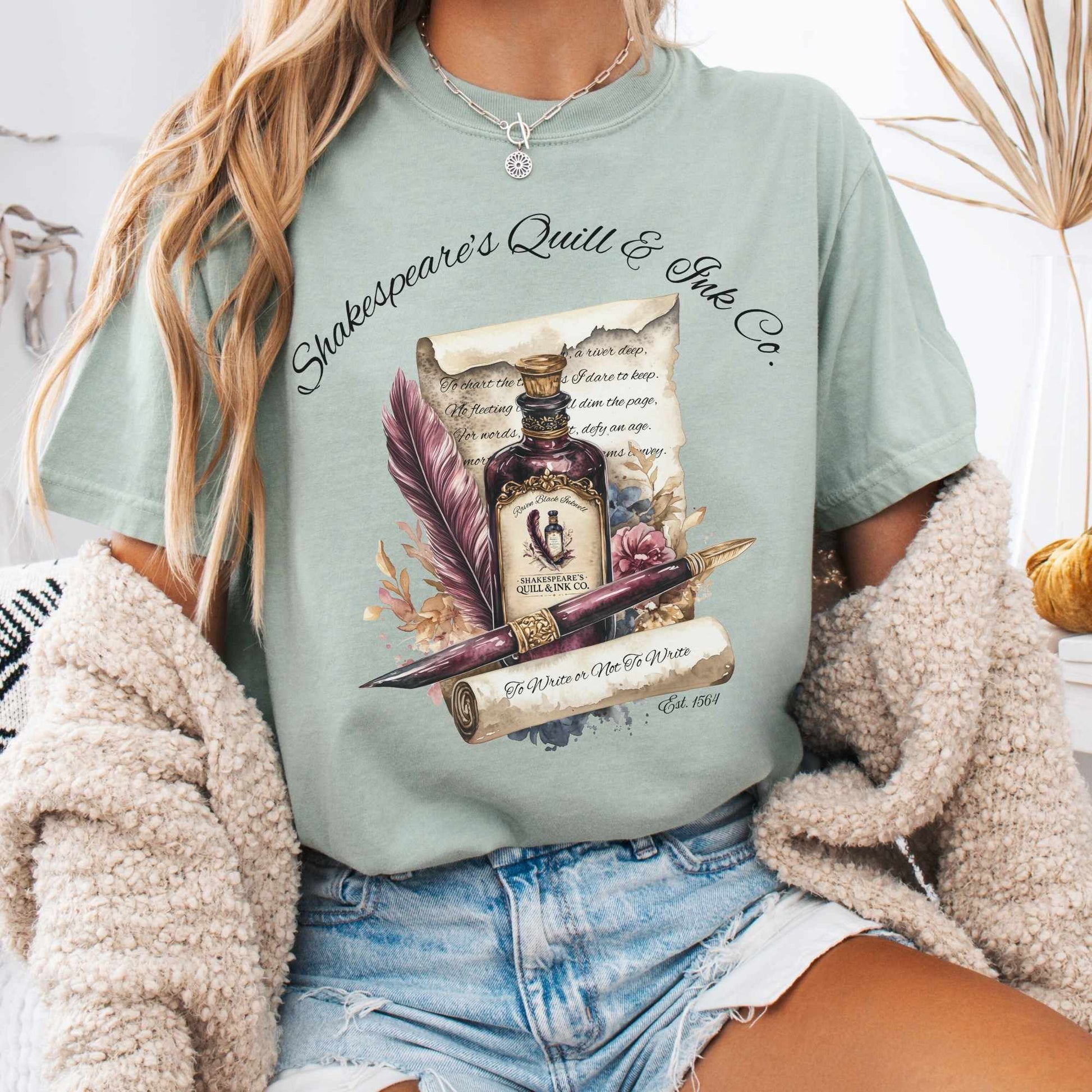 T-Shirt Bay / S Shakespeare's Quill & Ink Co. Tee The Mystic Eden